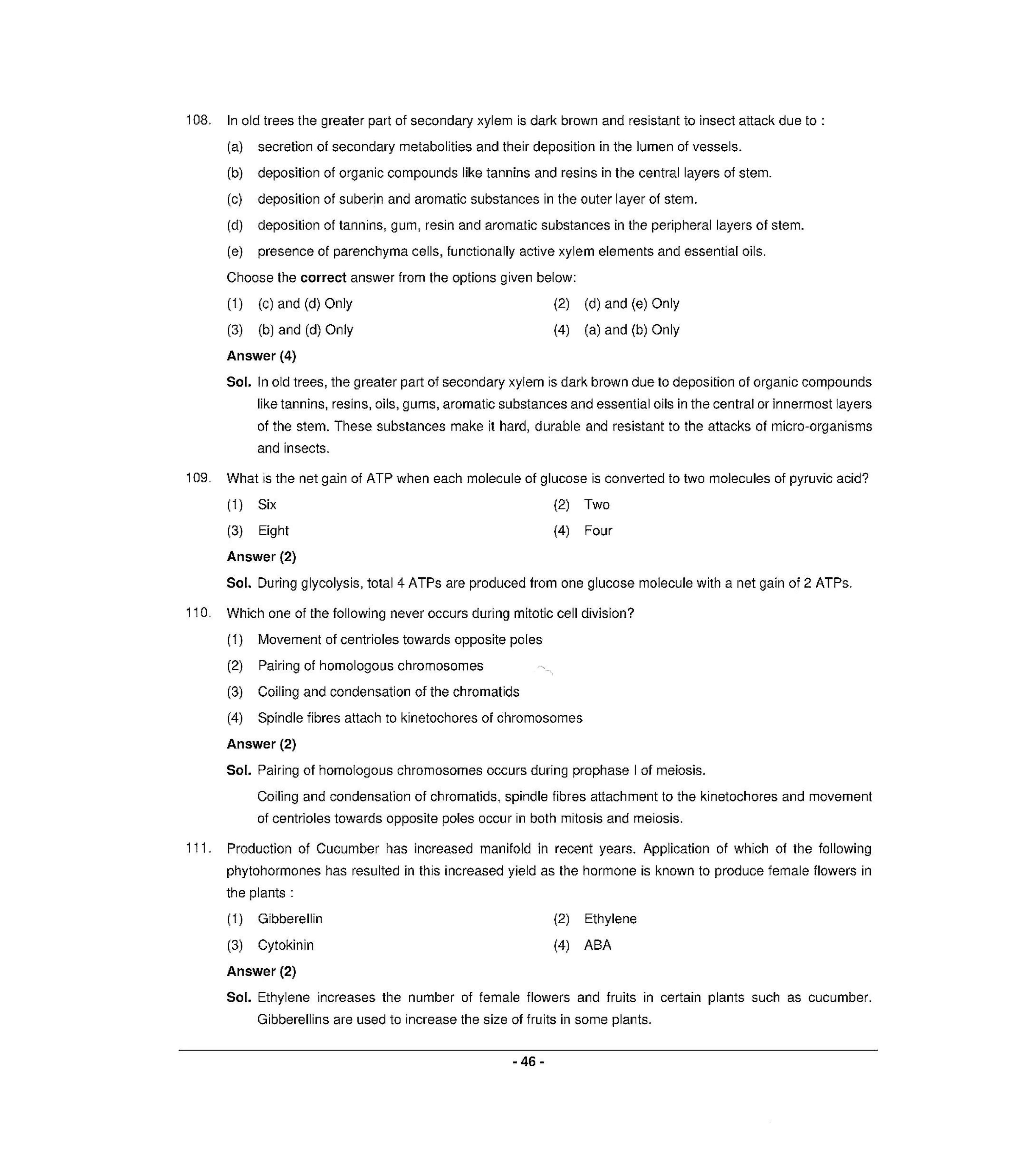 NEET T3 2021 Question Paper - Page 45