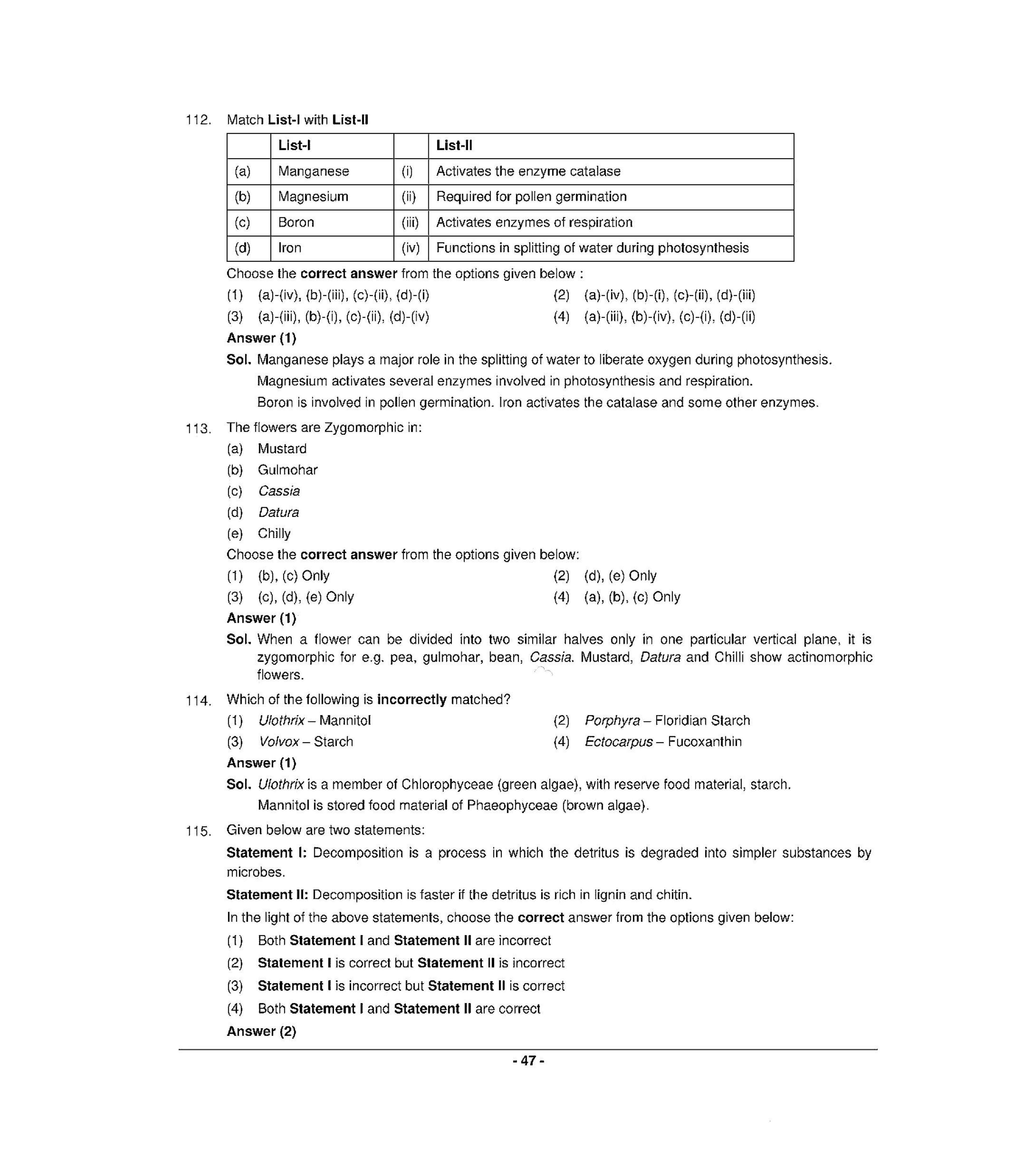 NEET T3 2021 Question Paper - Page 46
