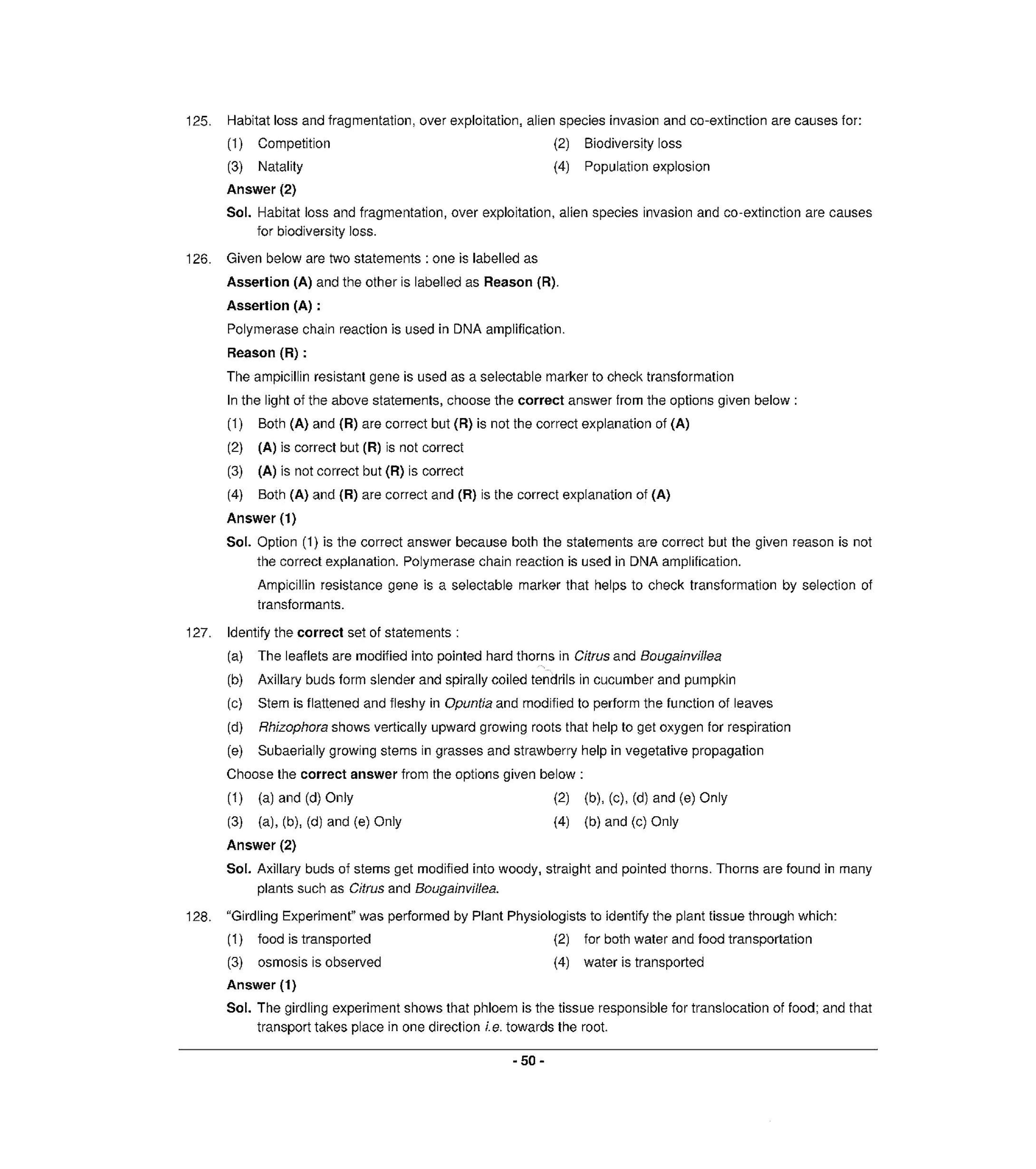 NEET T3 2021 Question Paper - Page 49