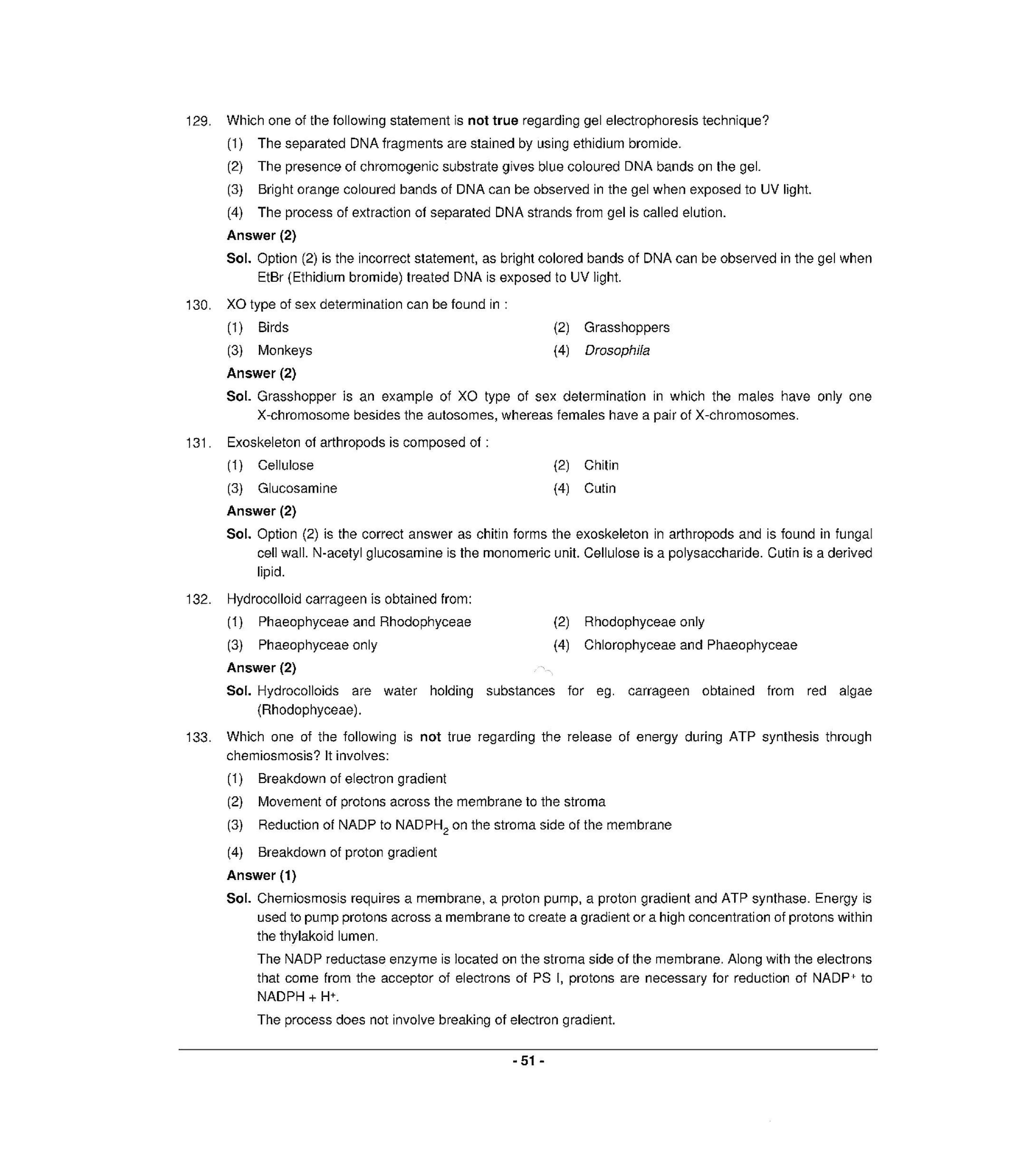NEET T3 2021 Question Paper - Page 50