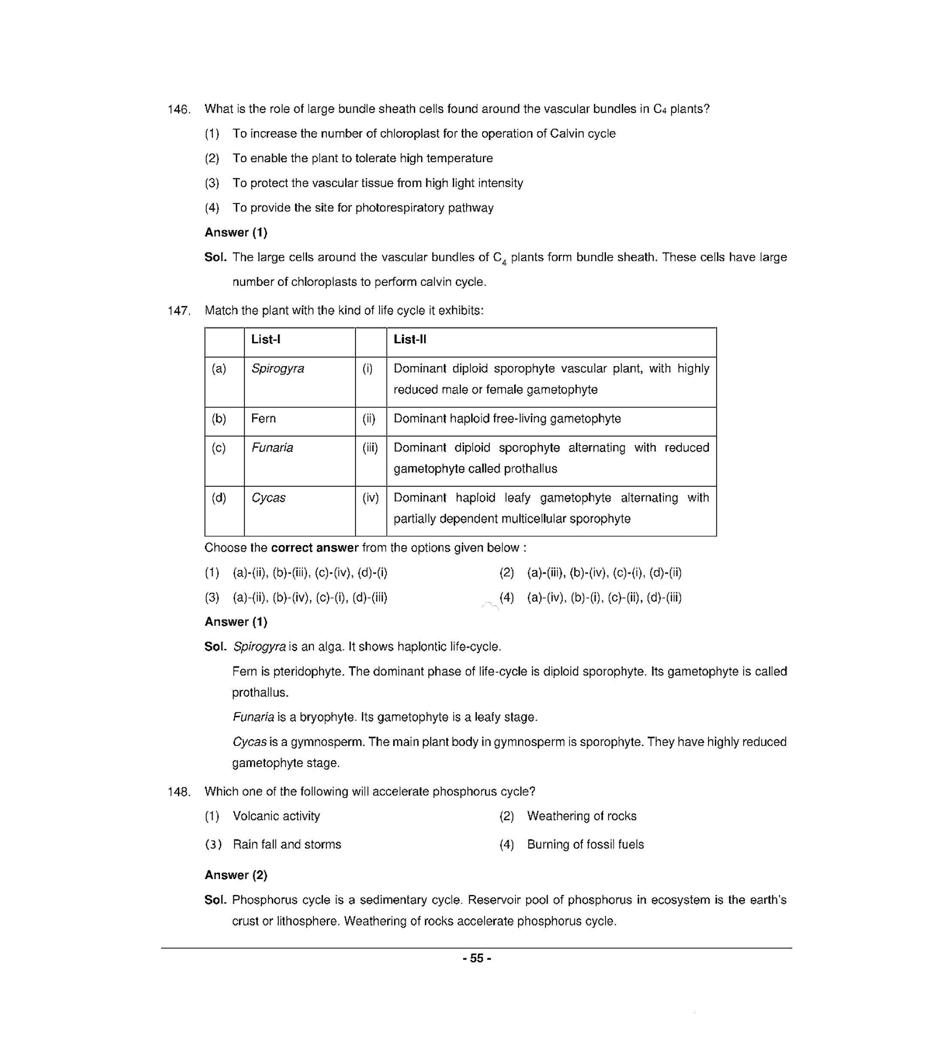 NEET T3 2021 Question Paper - Page 54