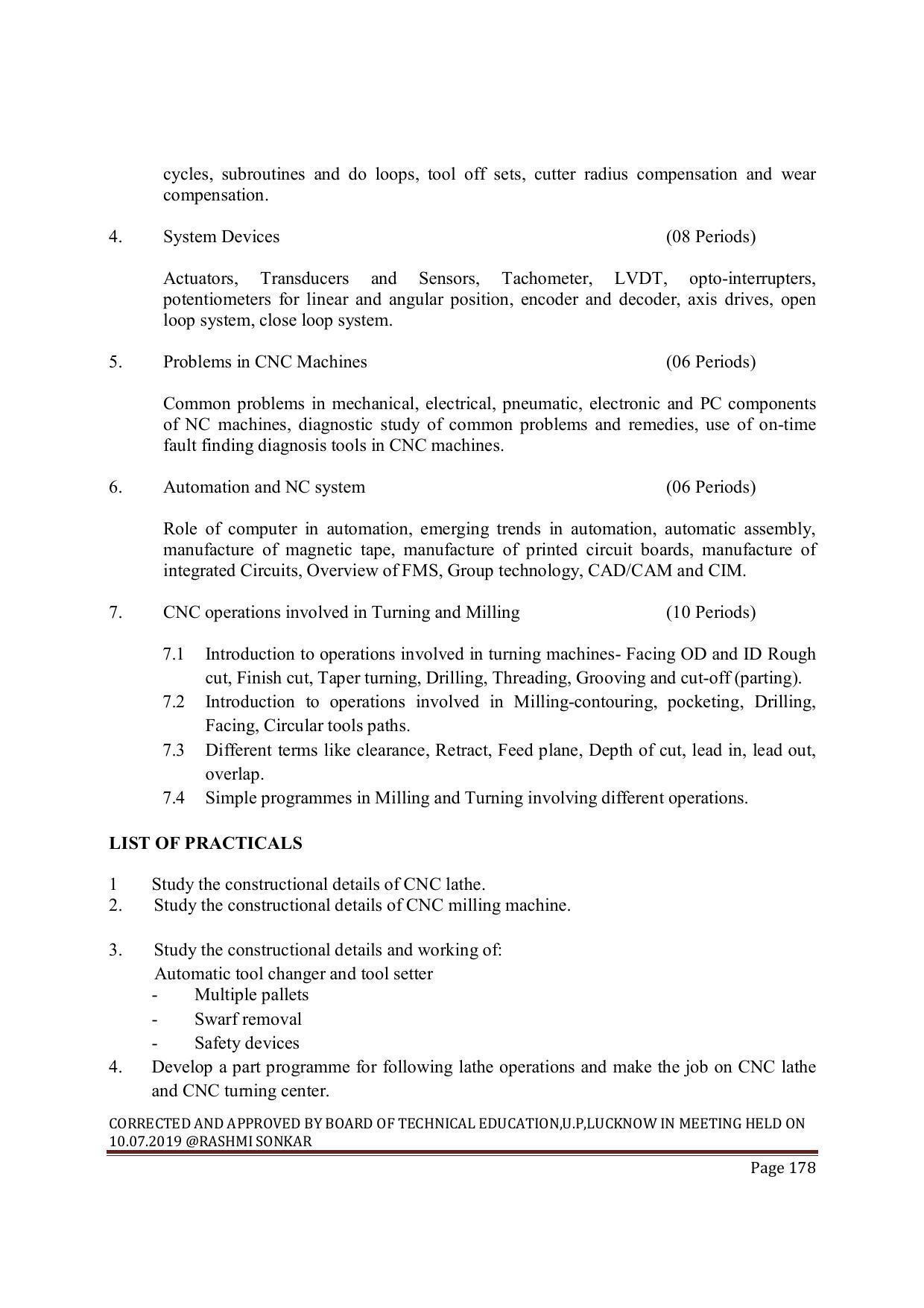 EFFECTIVE FROM JULY 2019-20 - SIX SEMESTER DIPLOMA COURSE IN MECHANICAL ENGINEERING ( REFRIGERATION & AIR CONDITIONING) - Page 178