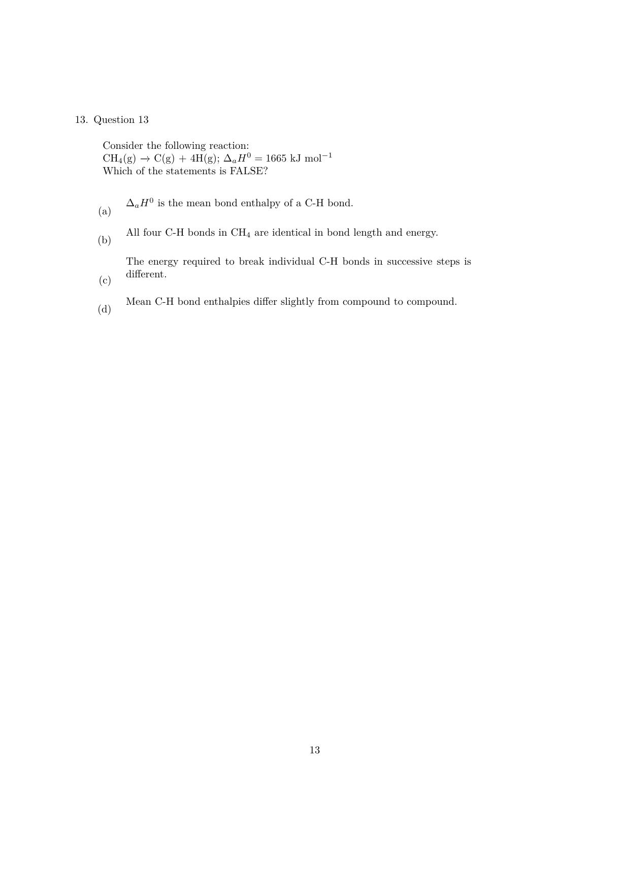 IISER Aptitude Test 2023 English Question Paper - Page 30