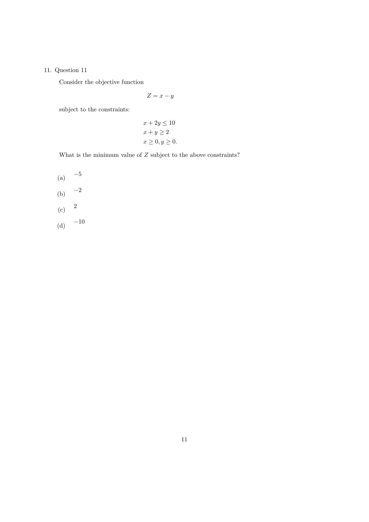 IISER Aptitude Test 2023 English Question Paper - Page 43