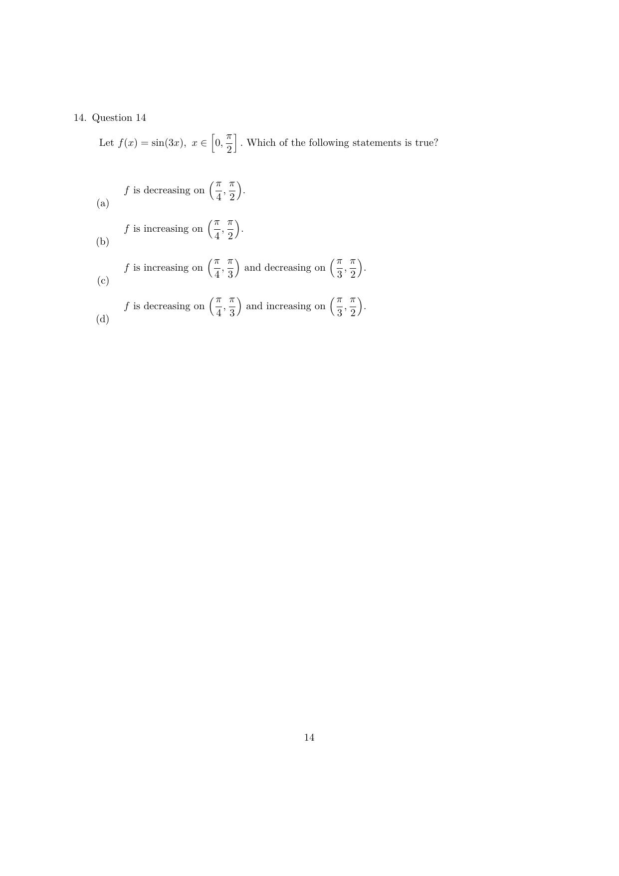IISER Aptitude Test 2023 English Question Paper - Page 46