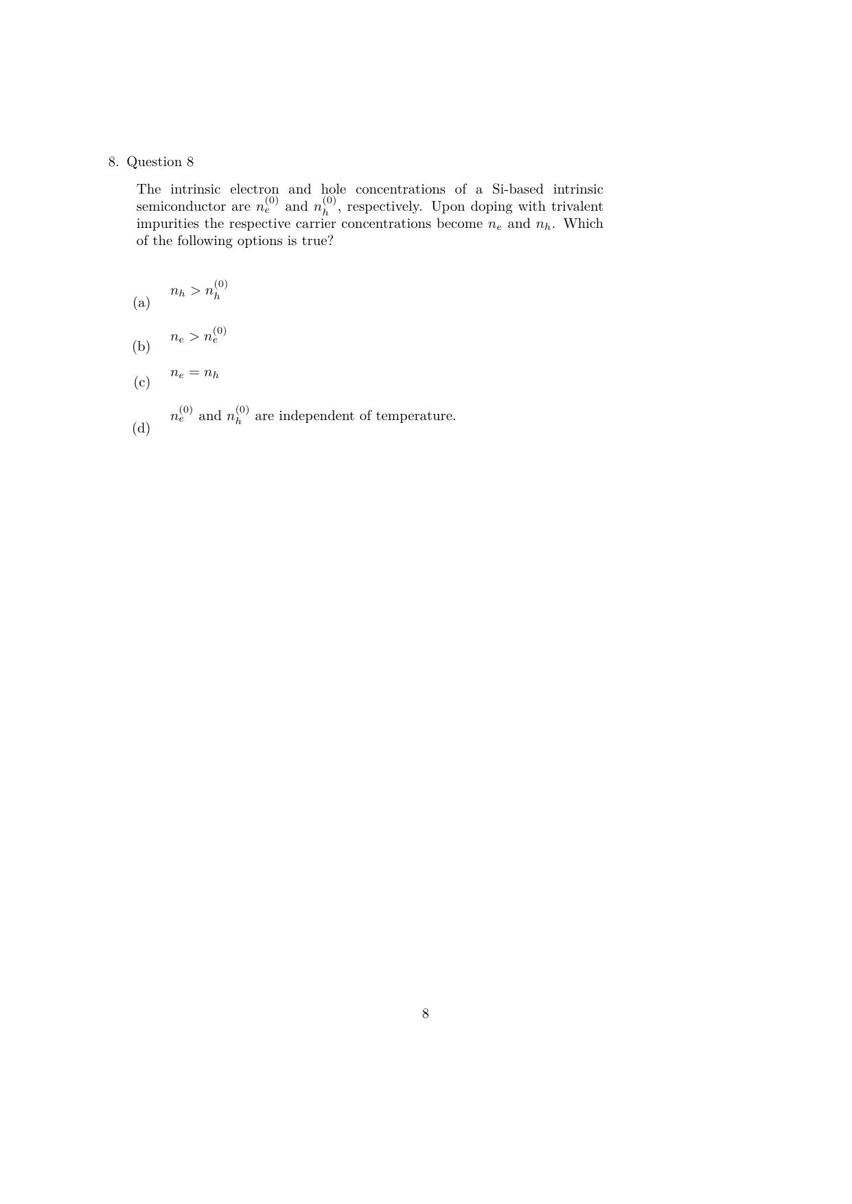 IISER Aptitude Test 2023 English Question Paper - Page 55