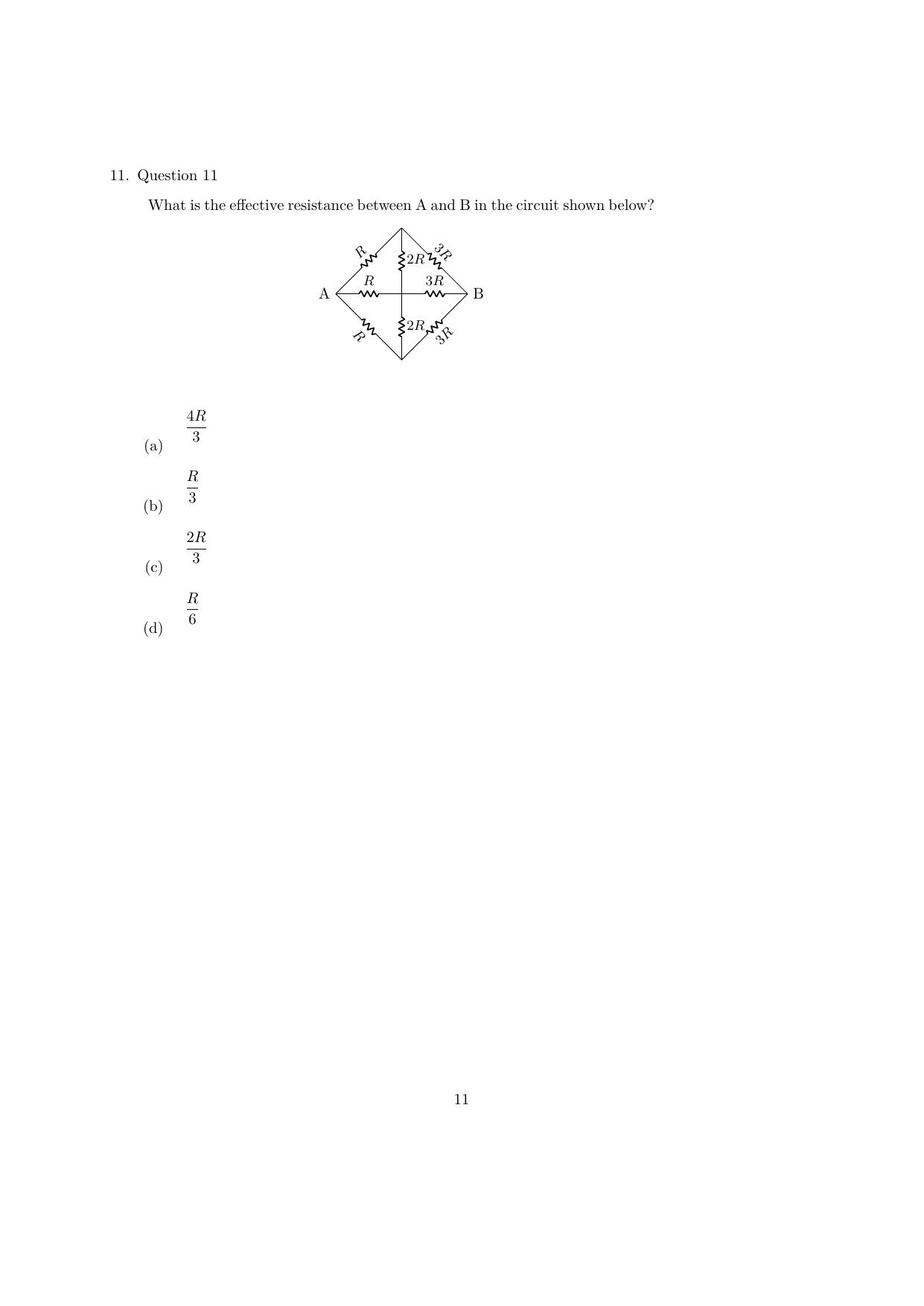 IISER Aptitude Test 2023 English Question Paper - Page 58