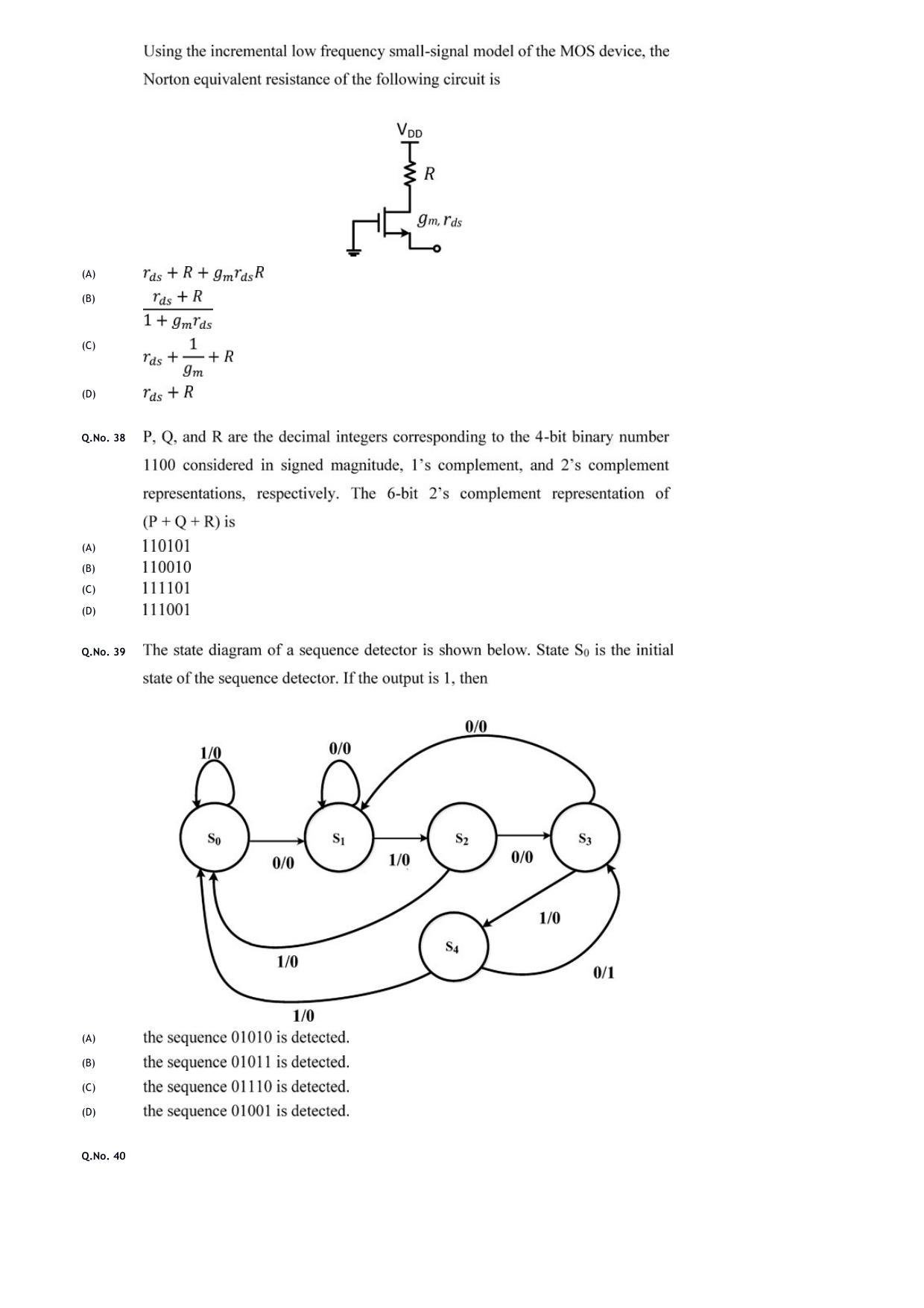 GATE 2020 Electronics and Communication Engineering (EC) Question Paper - Page 13