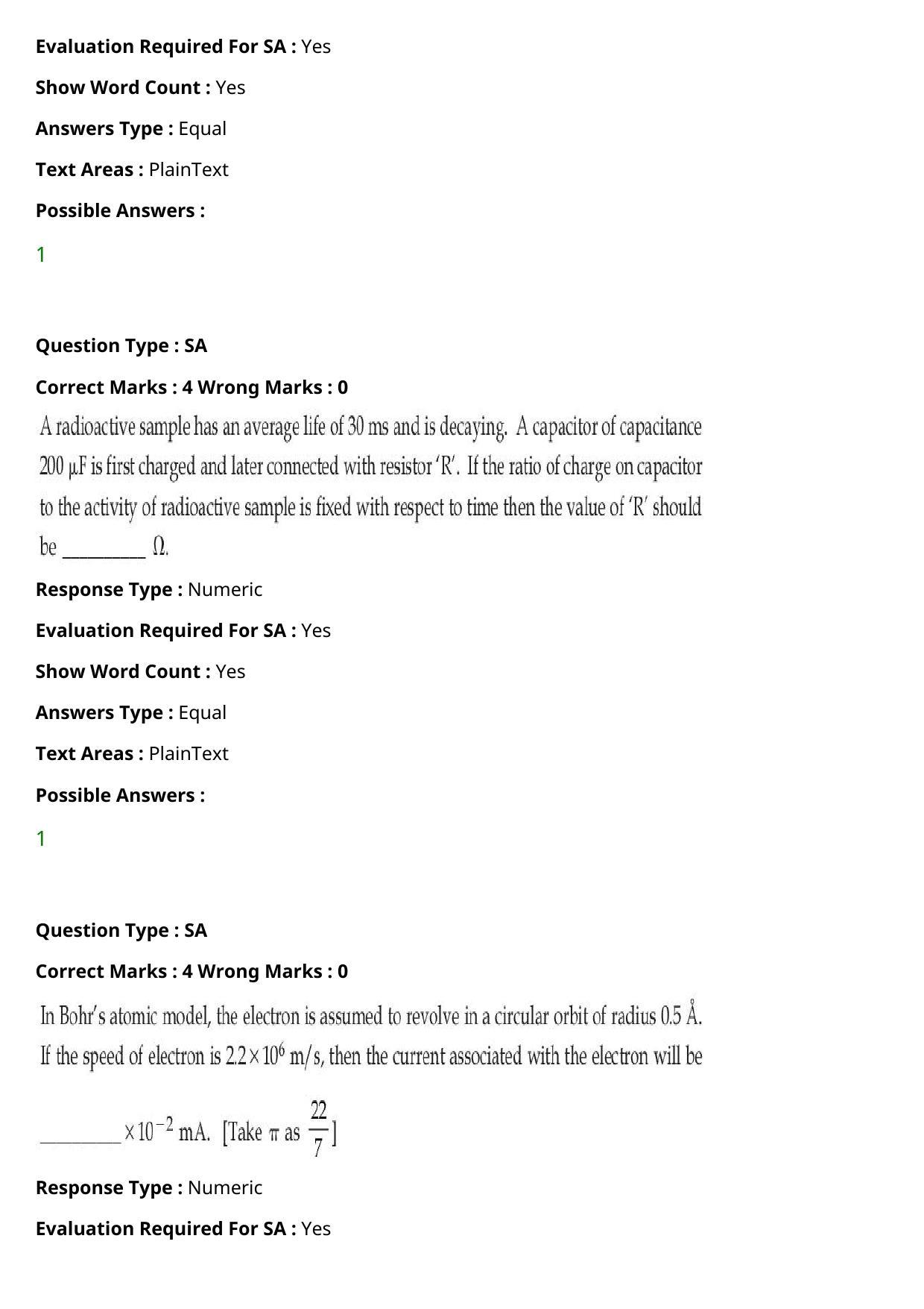 JEE Mains 2021: BTech (Shift 1) 27-07-2021 Question Paper - Page 21