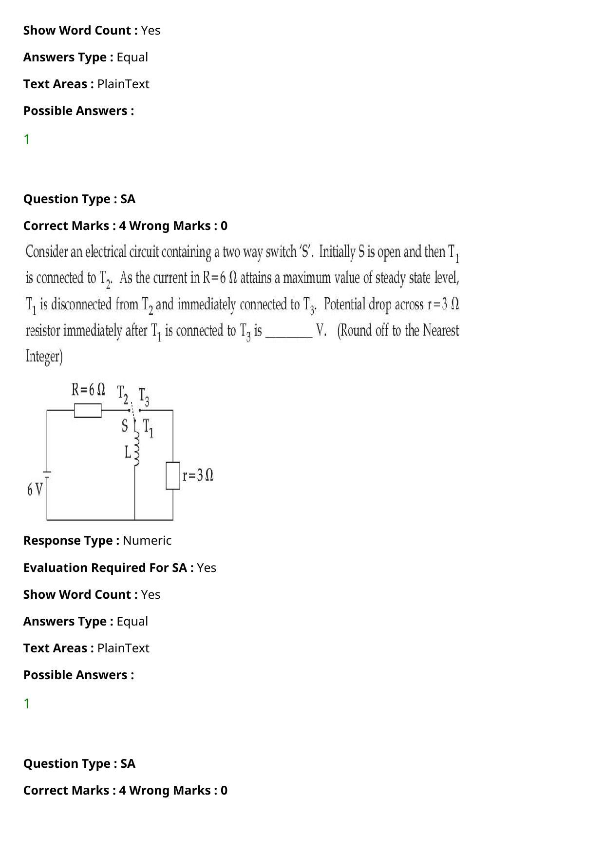 JEE Mains 2021: BTech (Shift 1) 27-07-2021 Question Paper - Page 22