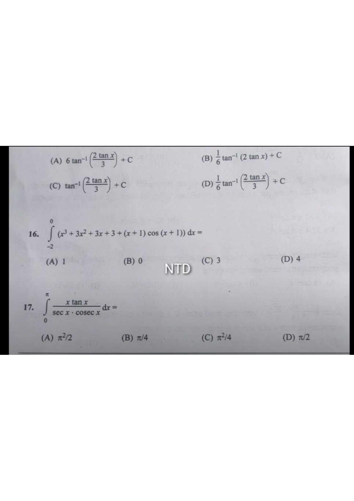 KCET 2023 Mathematics Set A-4 Question Paper - Page 7