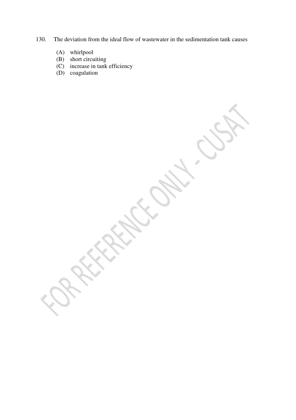 CUSAT CAT 2023 ENGINEERING SCIENCE Question Paper - Page 23