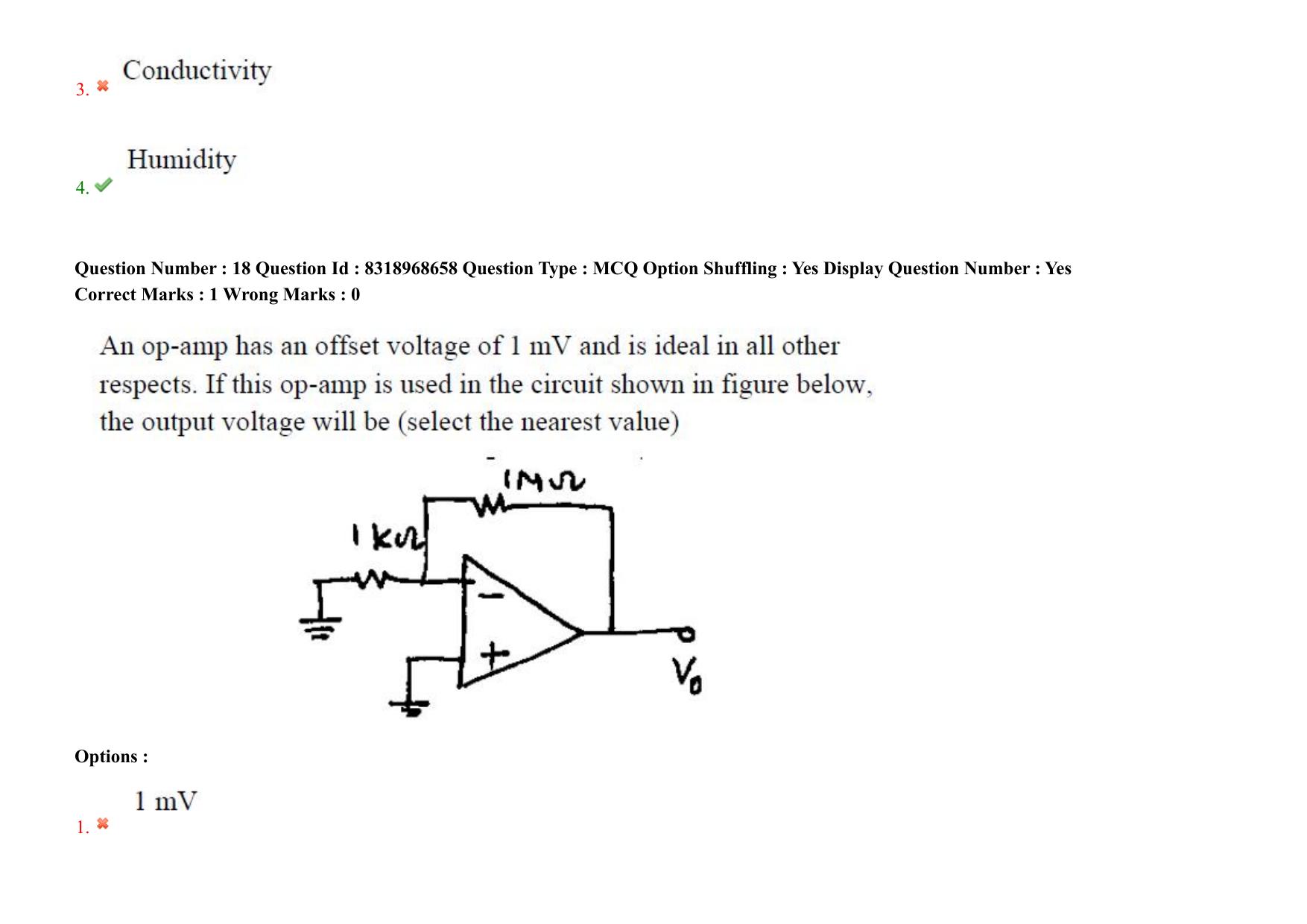 AP PGCET 2025 Instrumentation Paper with Answer Key - Page 14
