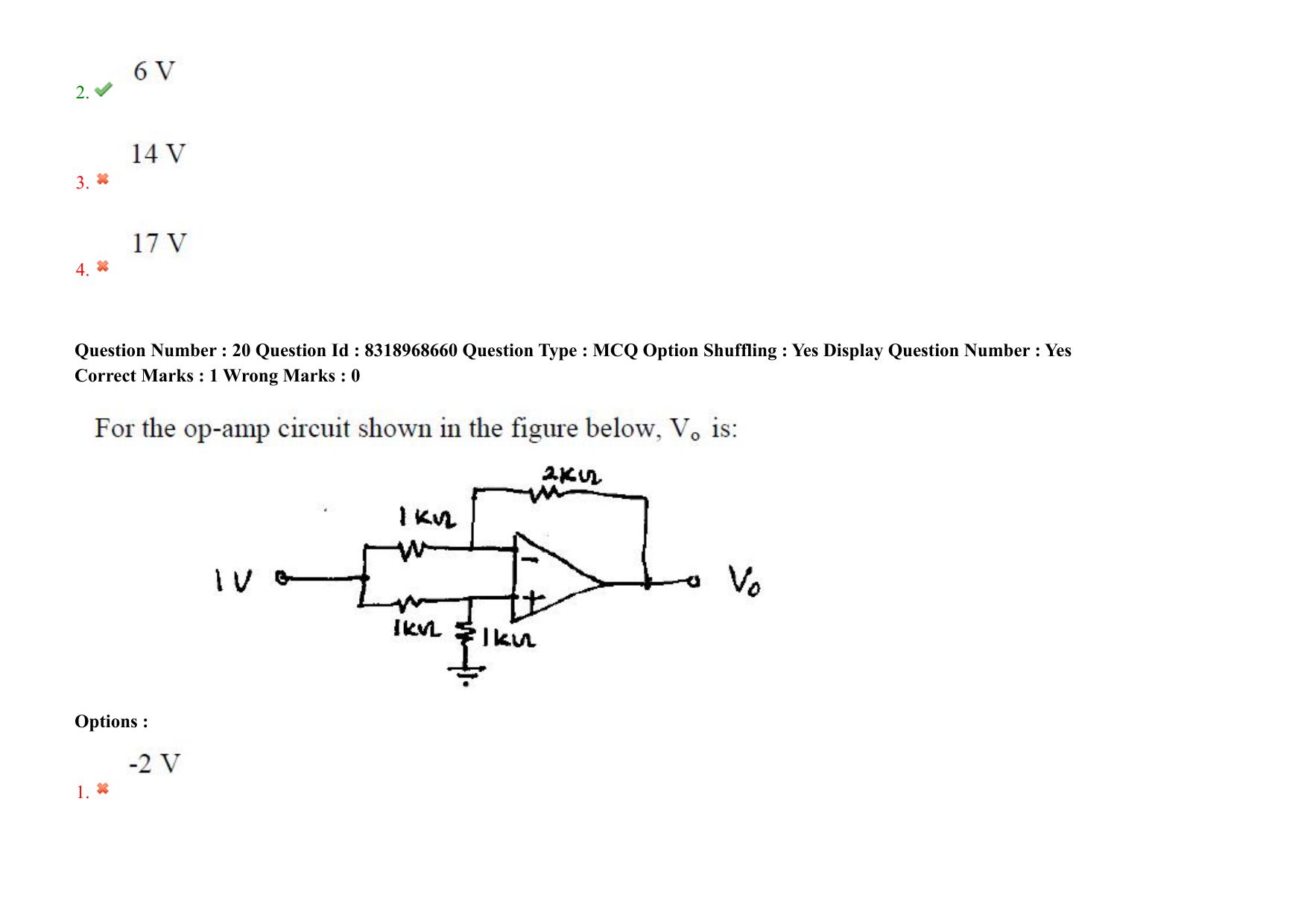 AP PGCET 2025 Instrumentation Paper with Answer Key - Page 16