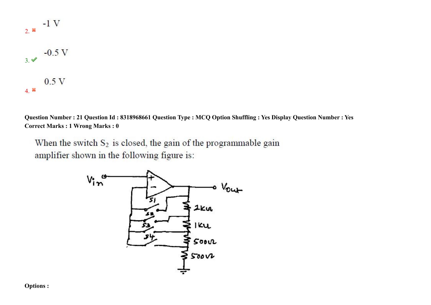 AP PGCET 2025 Instrumentation Paper with Answer Key - Page 17