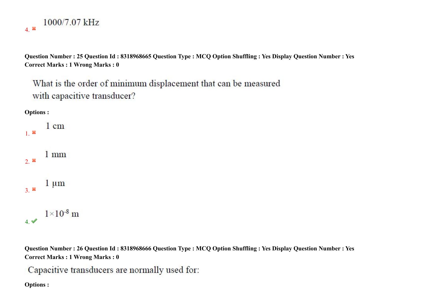 AP PGCET 2025 Instrumentation Paper with Answer Key - Page 21
