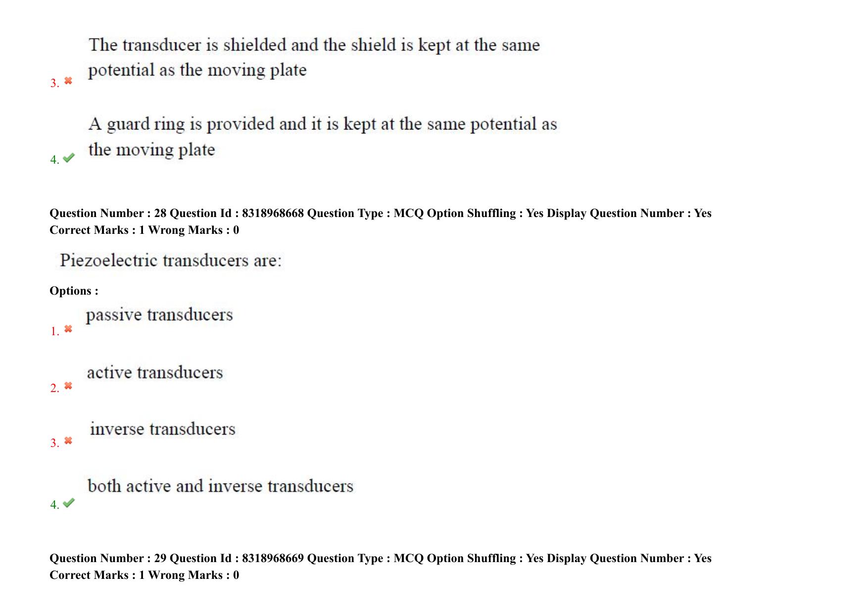 AP PGCET 2025 Instrumentation Paper with Answer Key - Page 23