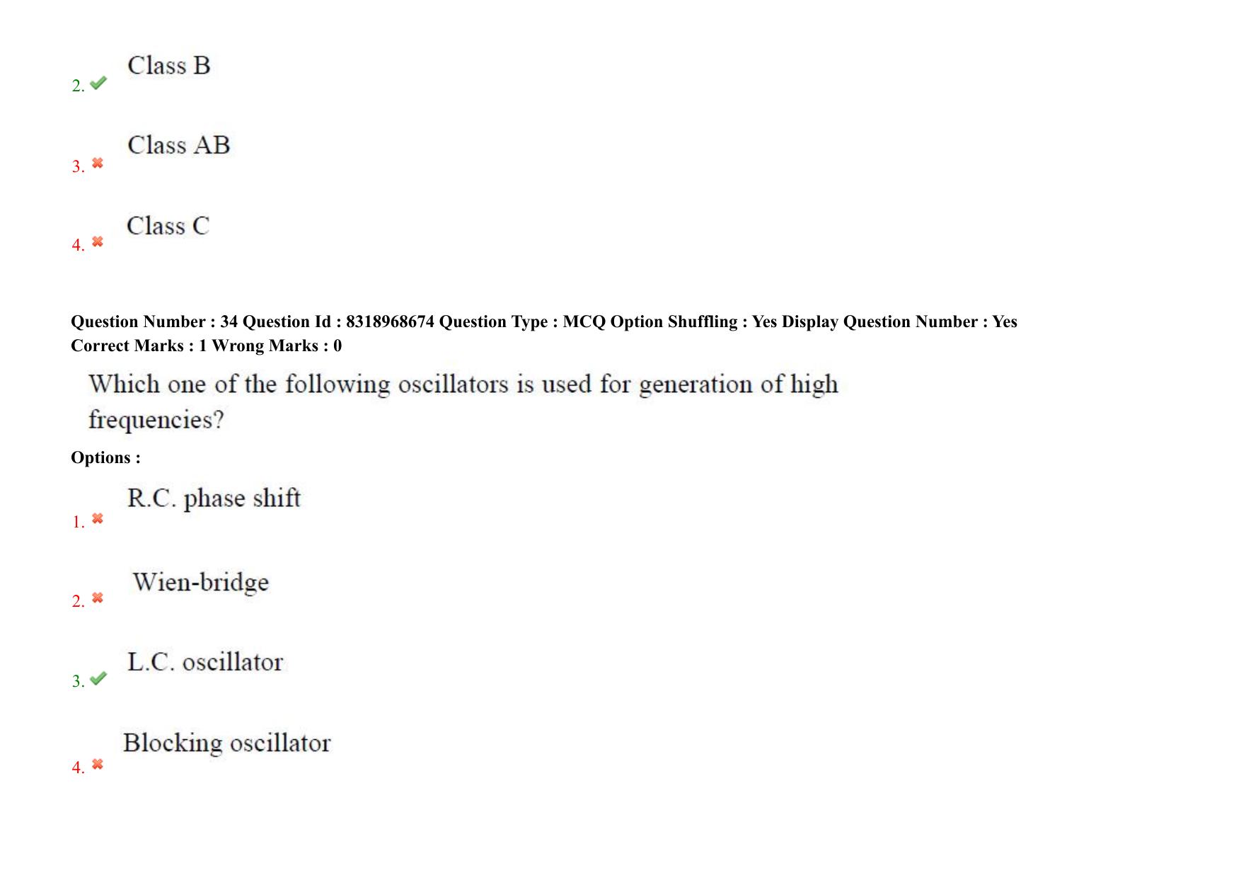 AP PGCET 2025 Instrumentation Paper with Answer Key - Page 27