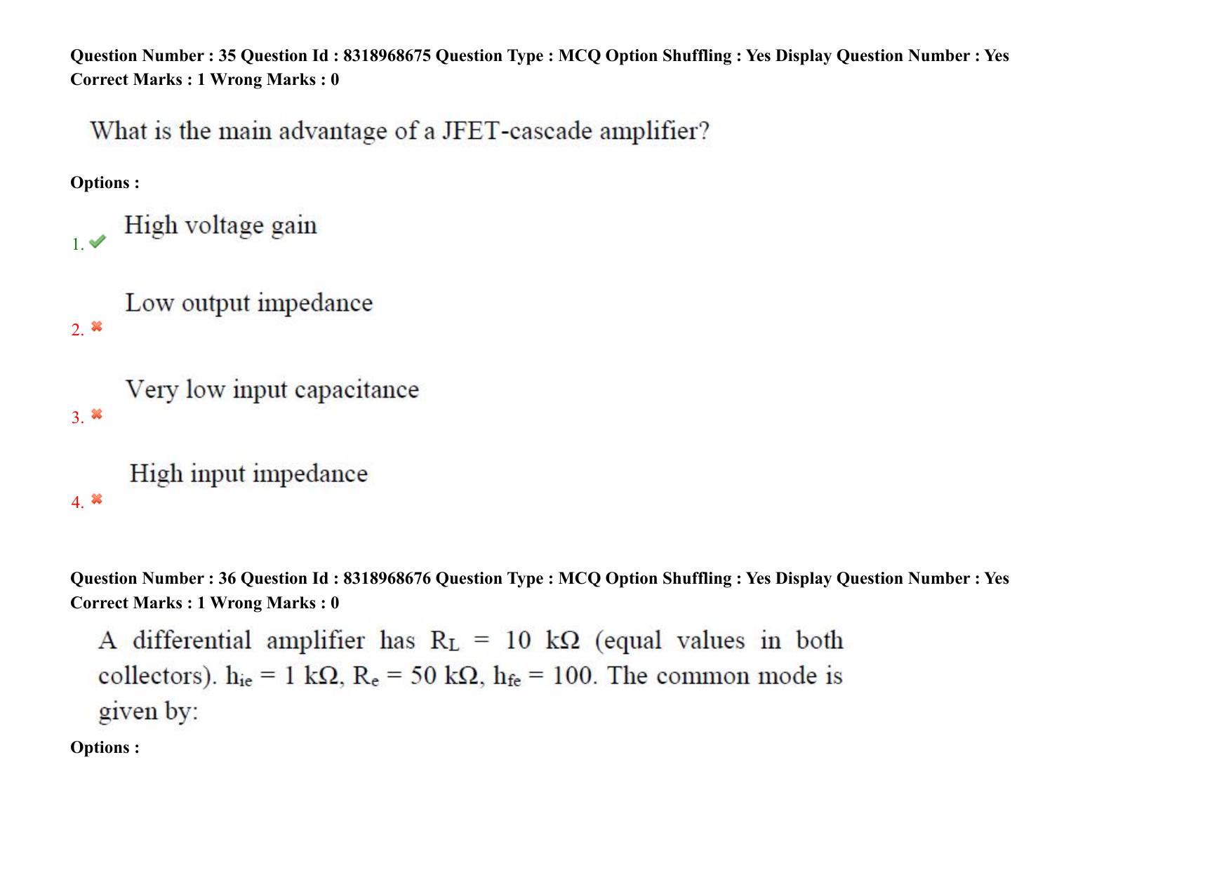 AP PGCET 2025 Instrumentation Paper with Answer Key - Page 28