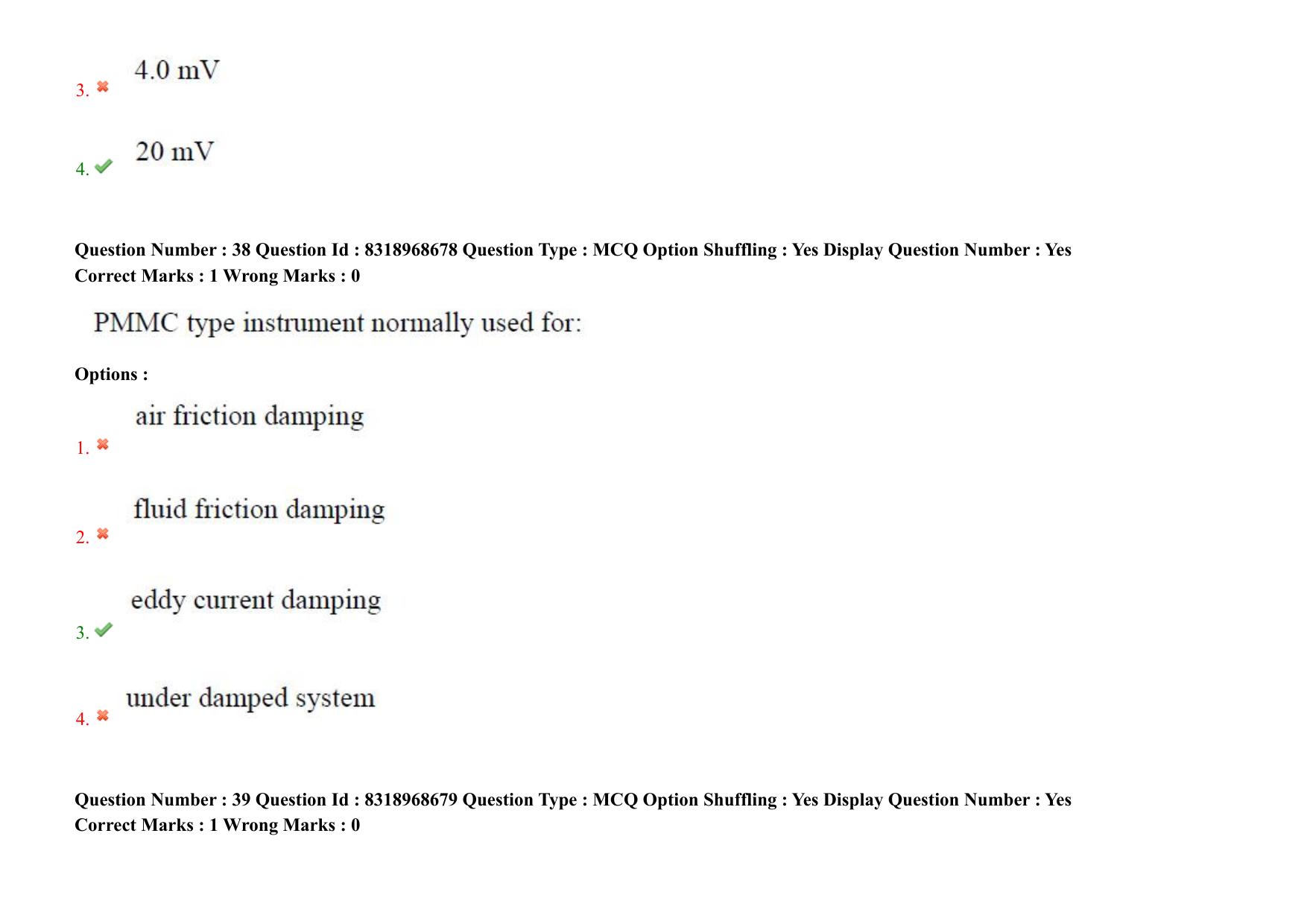 AP PGCET 2025 Instrumentation Paper with Answer Key - Page 30