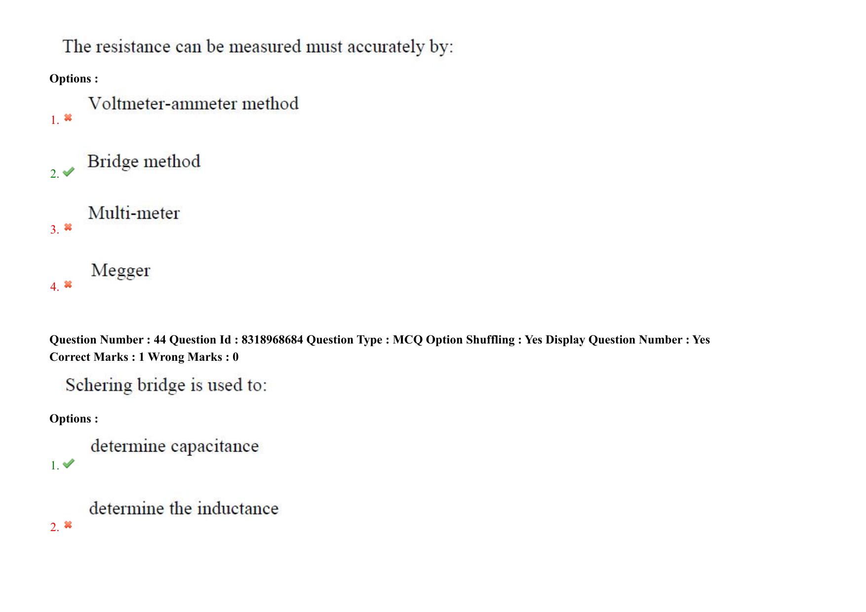 AP PGCET 2025 Instrumentation Paper with Answer Key - Page 34