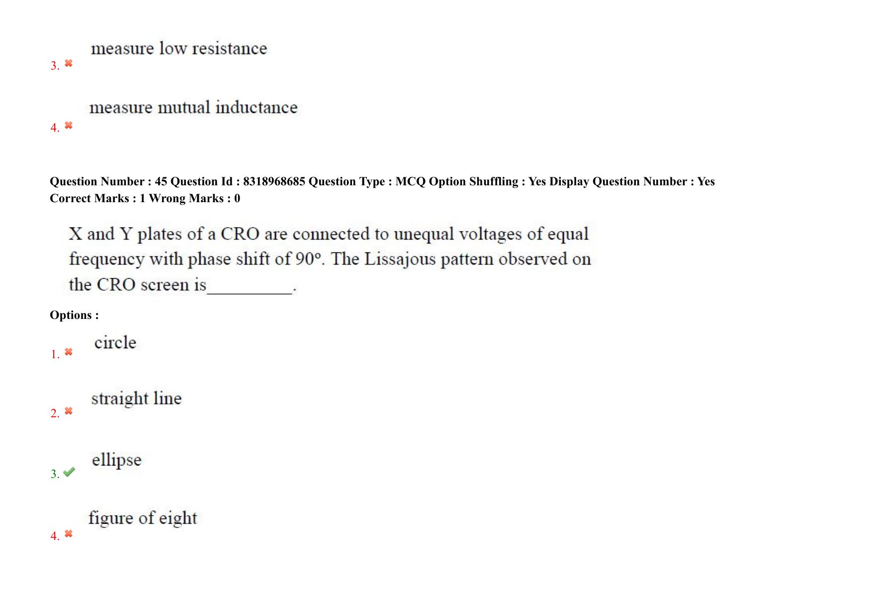 AP PGCET 2025 Instrumentation Paper with Answer Key - Page 35