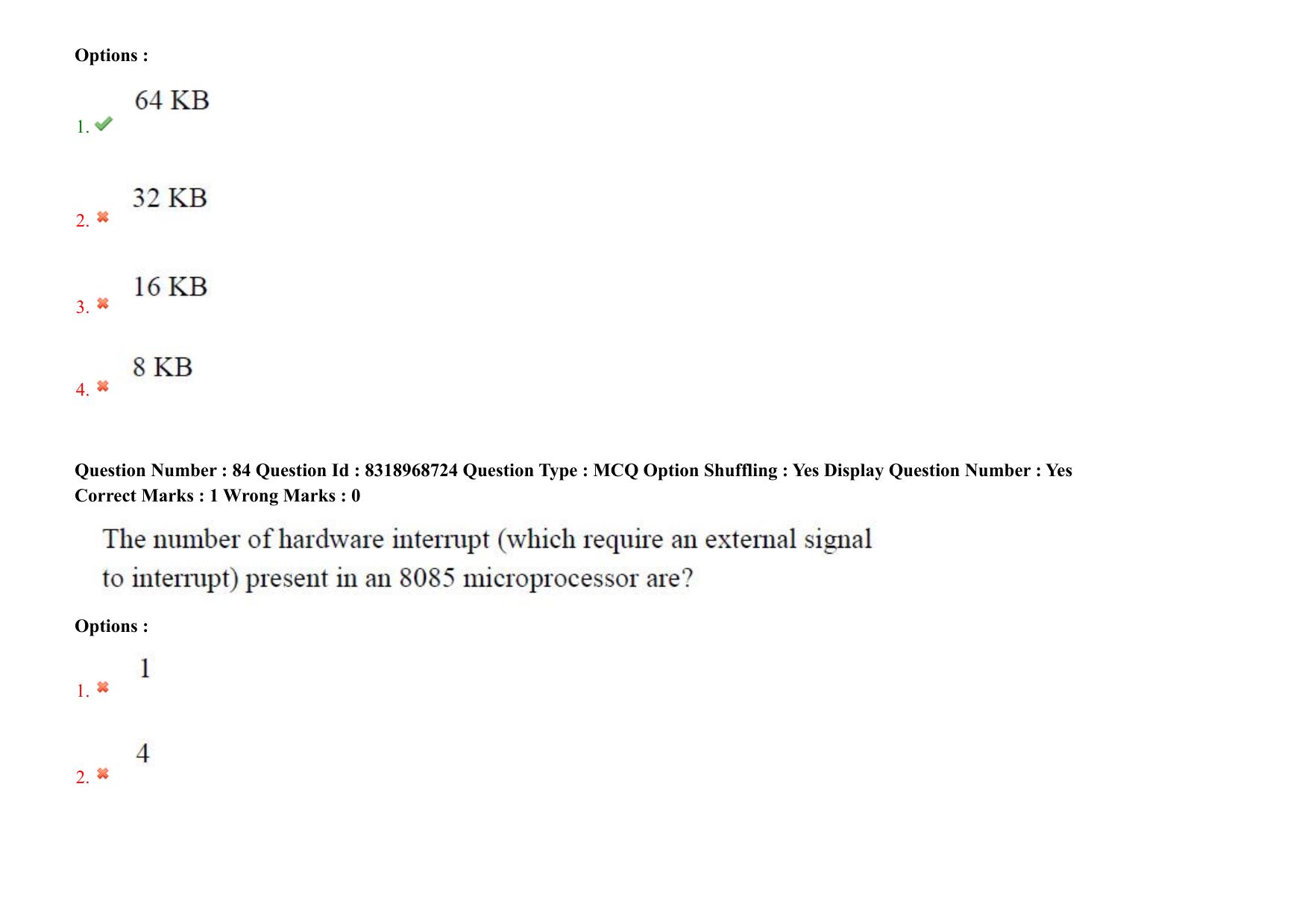 AP PGCET 2025 Instrumentation Paper with Answer Key - Page 64