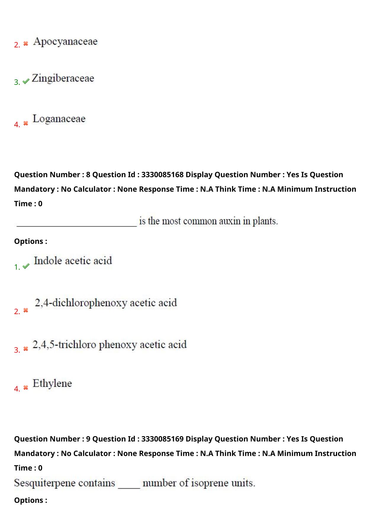AP PGECET 2024 Pharmacy Question Paper with Preliminary Key - Page 6