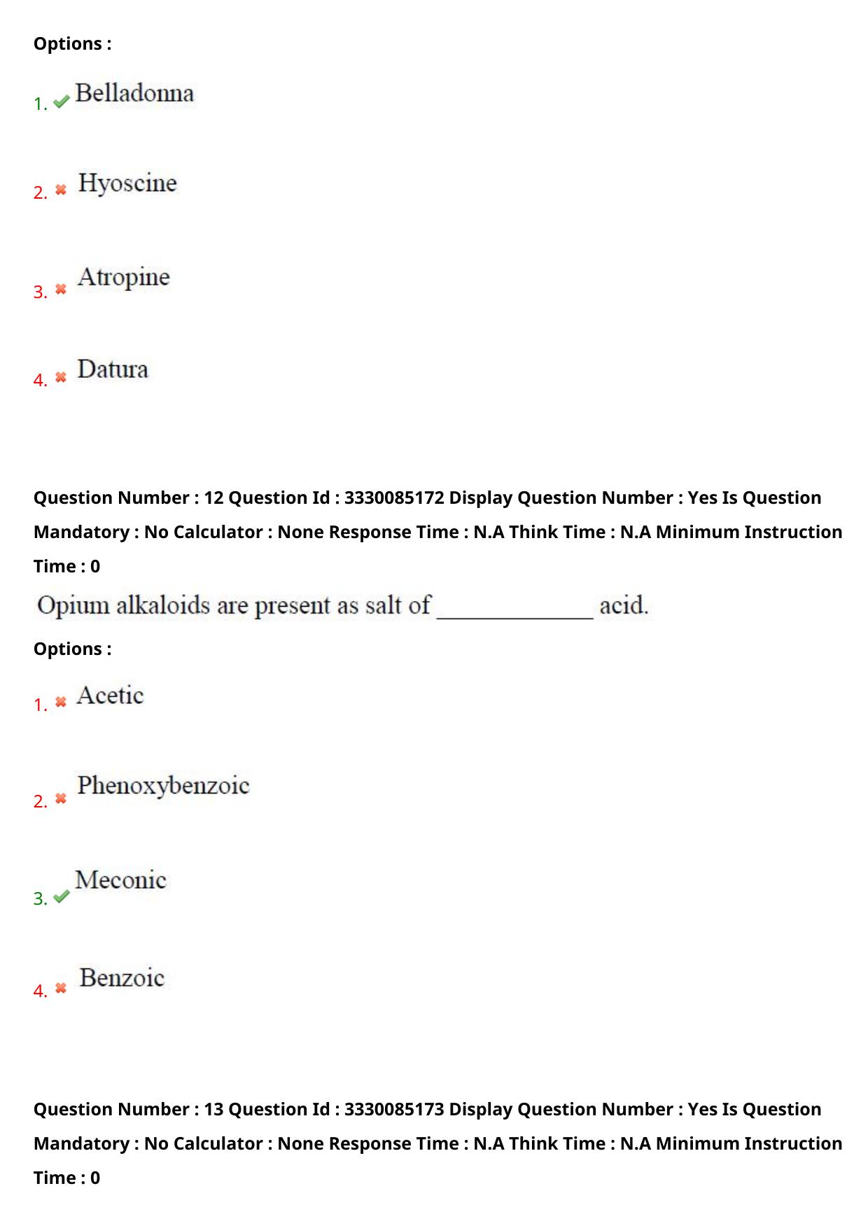 AP PGECET 2024 Pharmacy Question Paper with Preliminary Key - Page 8