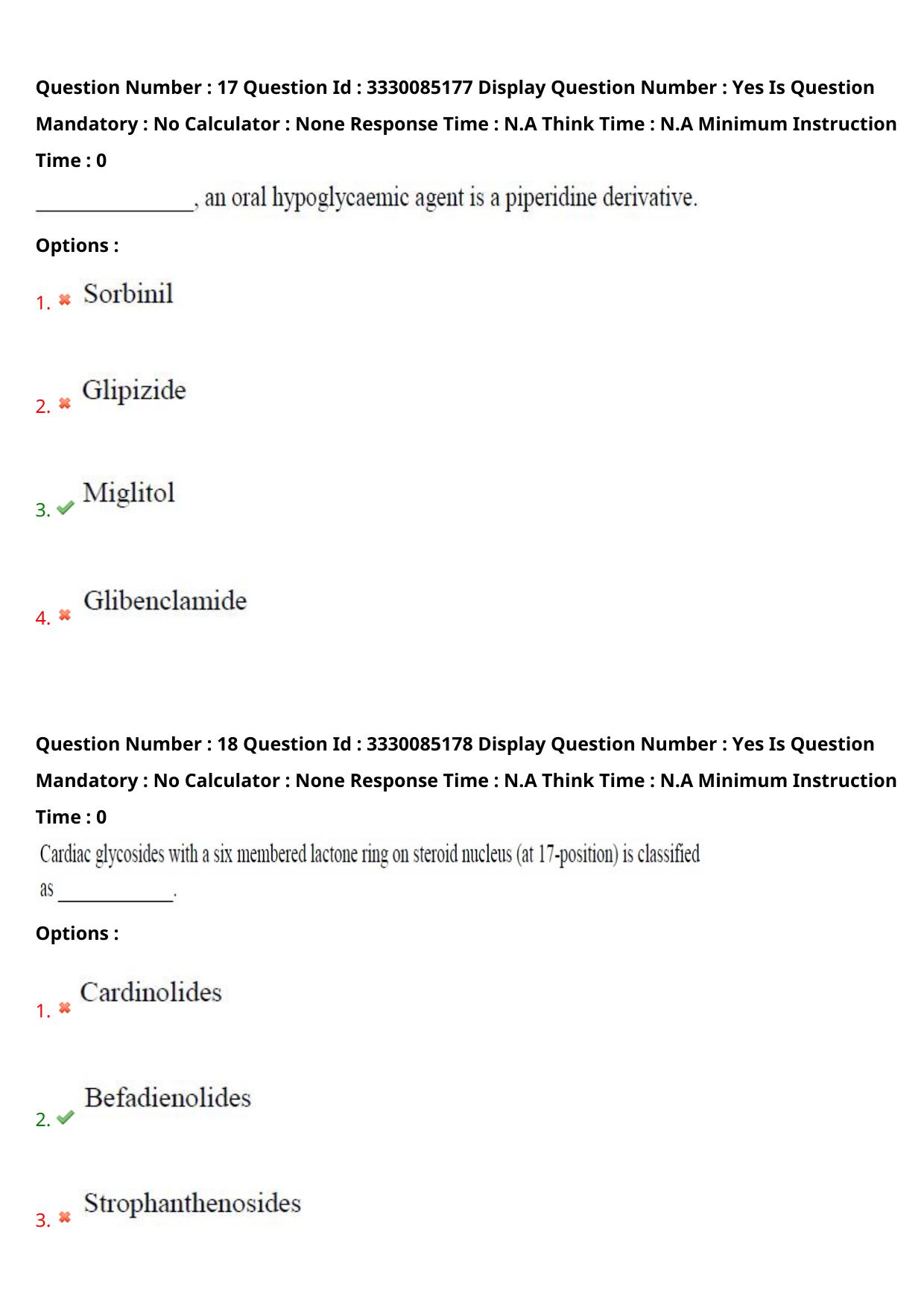 AP PGECET 2024 Pharmacy Question Paper with Preliminary Key - Page 11