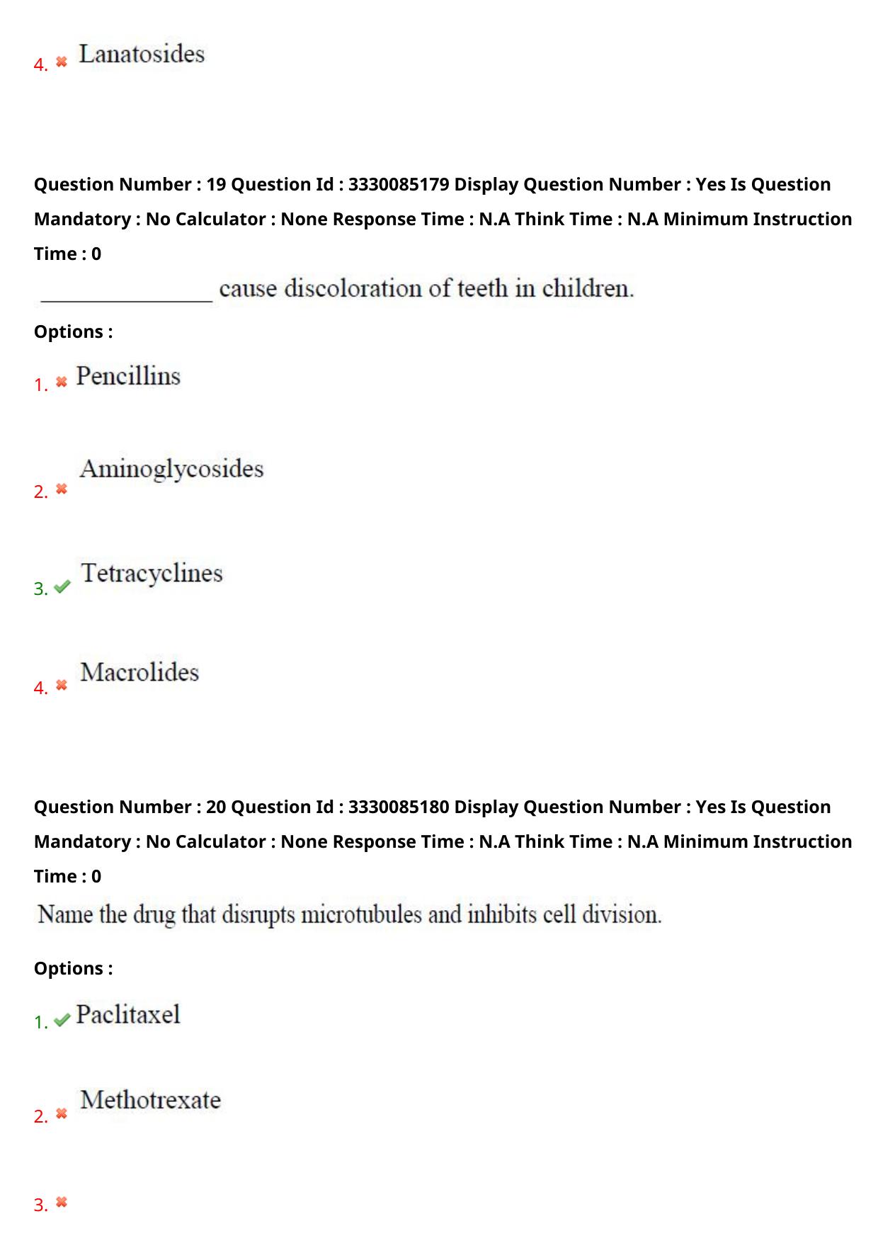 AP PGECET 2024 Pharmacy Question Paper with Preliminary Key - Page 12