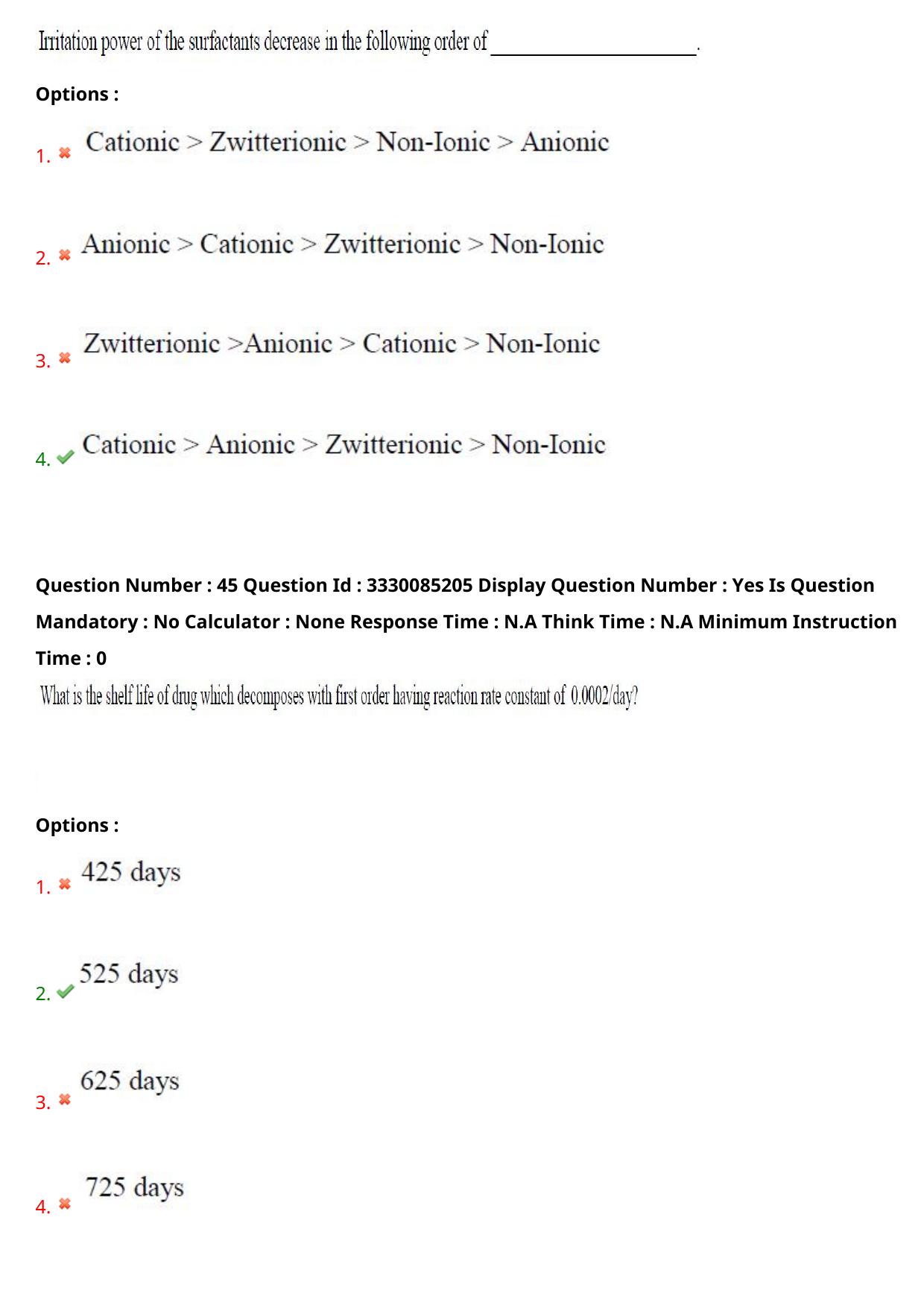 AP PGECET 2024 Pharmacy Question Paper with Preliminary Key - Page 26