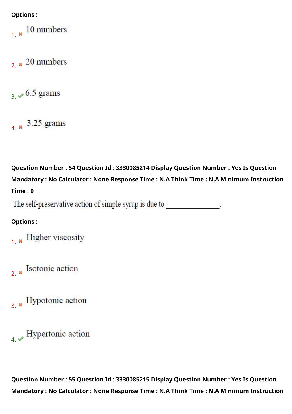 AP PGECET 2024 Pharmacy Question Paper with Preliminary Key - Page 31