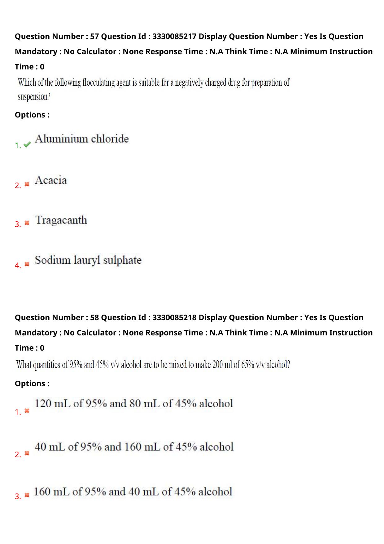 AP PGECET 2024 Pharmacy Question Paper with Preliminary Key - Page 33