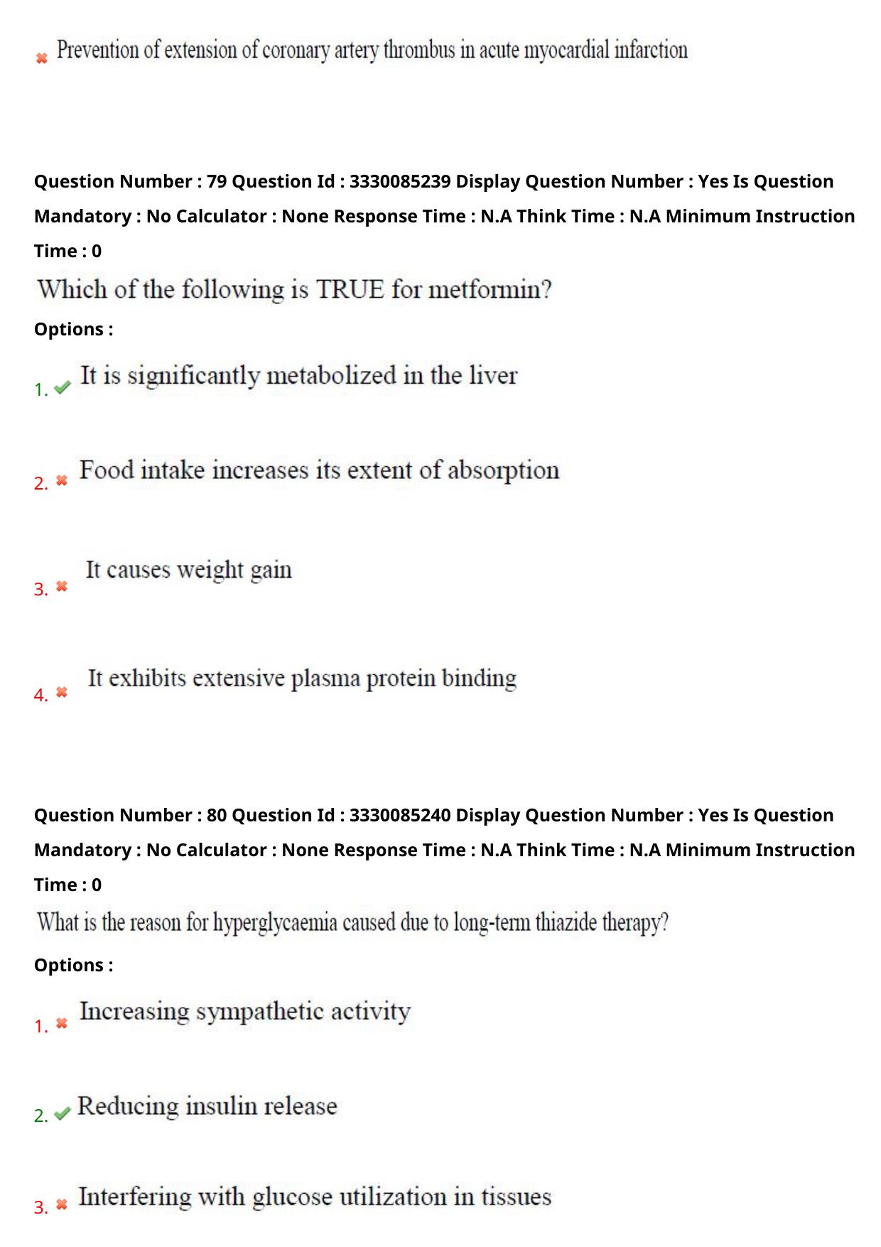 AP PGECET 2024 Pharmacy Question Paper with Preliminary Key - Page 45
