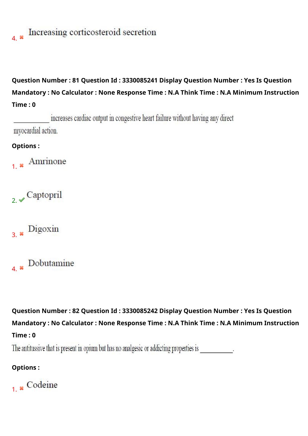 AP PGECET 2024 Pharmacy Question Paper with Preliminary Key - Page 46