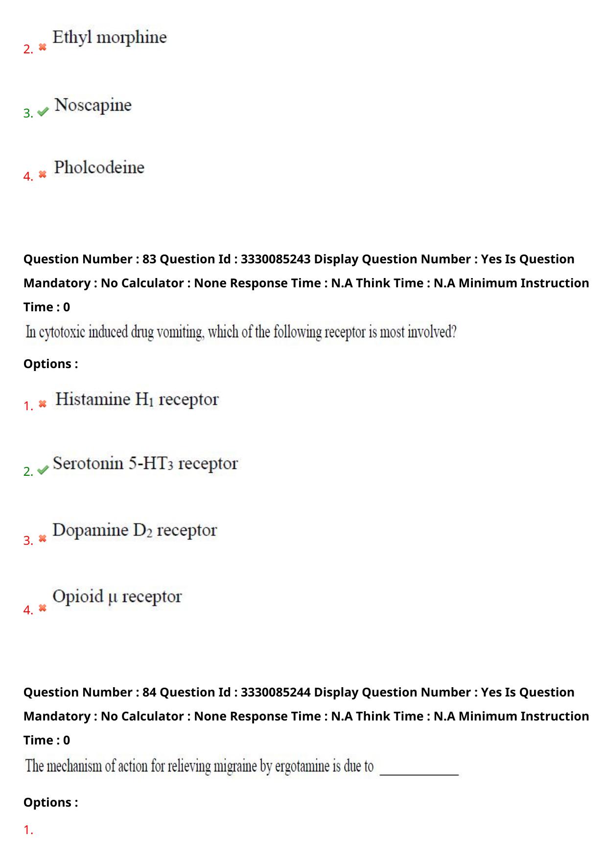AP PGECET 2024 Pharmacy Question Paper with Preliminary Key - Page 47