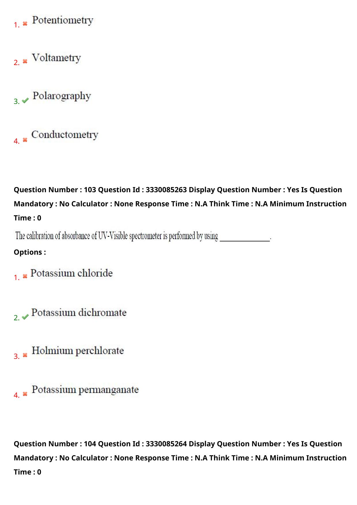 AP PGECET 2024 Pharmacy Question Paper with Preliminary Key - Page 58