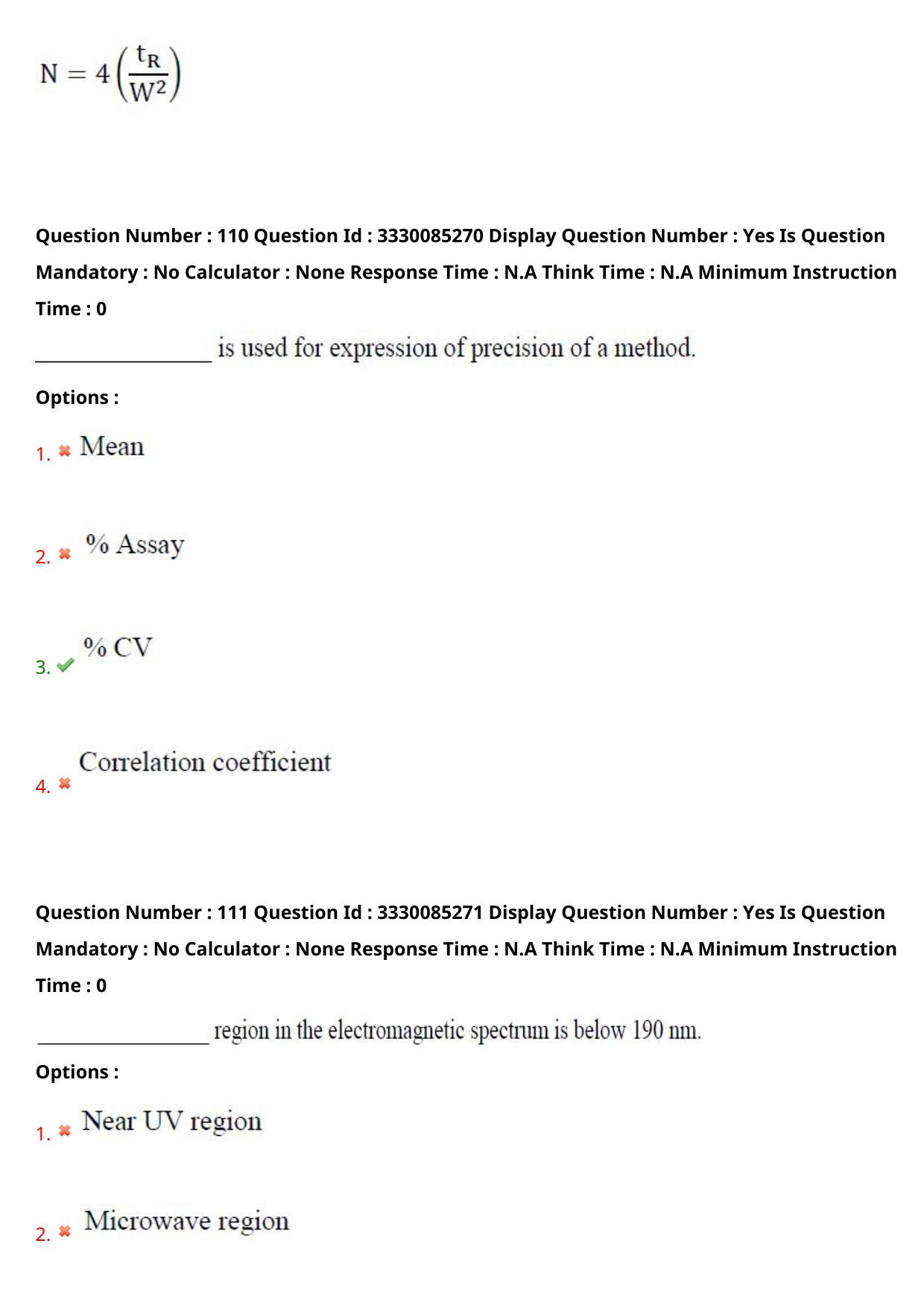 AP PGECET 2024 Pharmacy Question Paper with Preliminary Key - Page 62