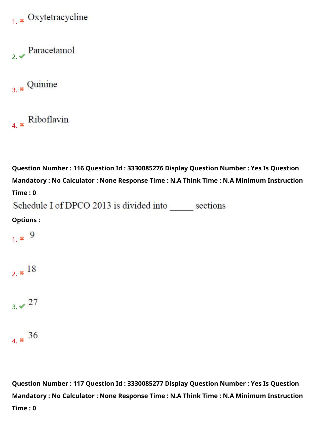 AP PGECET 2024 Pharmacy Question Paper with Preliminary Key - Page 65