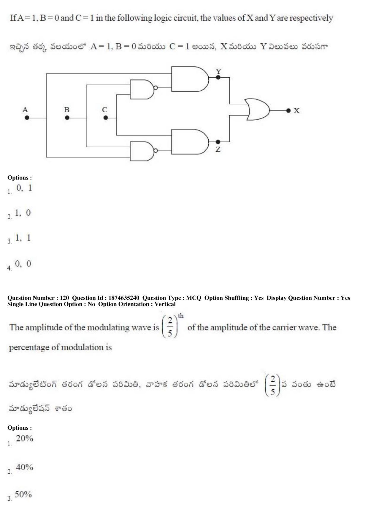 TS EAMCET 2019 Agriculture and Medical Question Paper with Key (24 April 2019 Afternoon) - Page 94