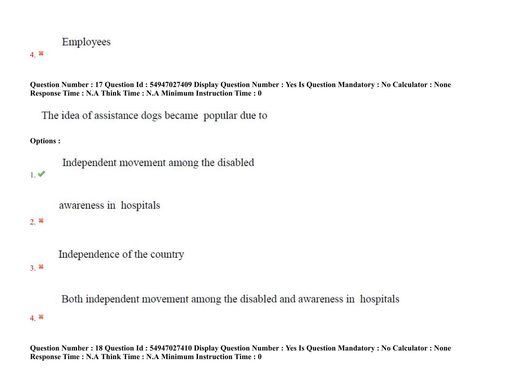 AP RCET 2022: Botany - 17/10/2022 (Monday) Session-I Question Paper With keys - Page 15