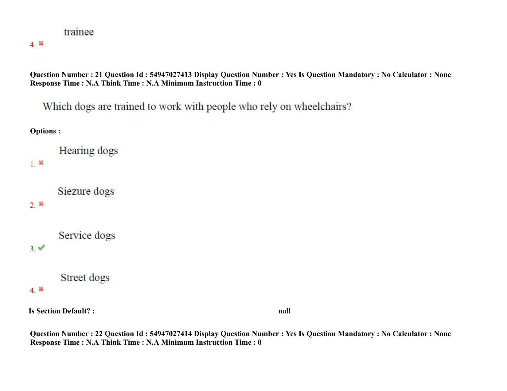 AP RCET 2022: Botany - 17/10/2022 (Monday) Session-I Question Paper With keys - Page 18