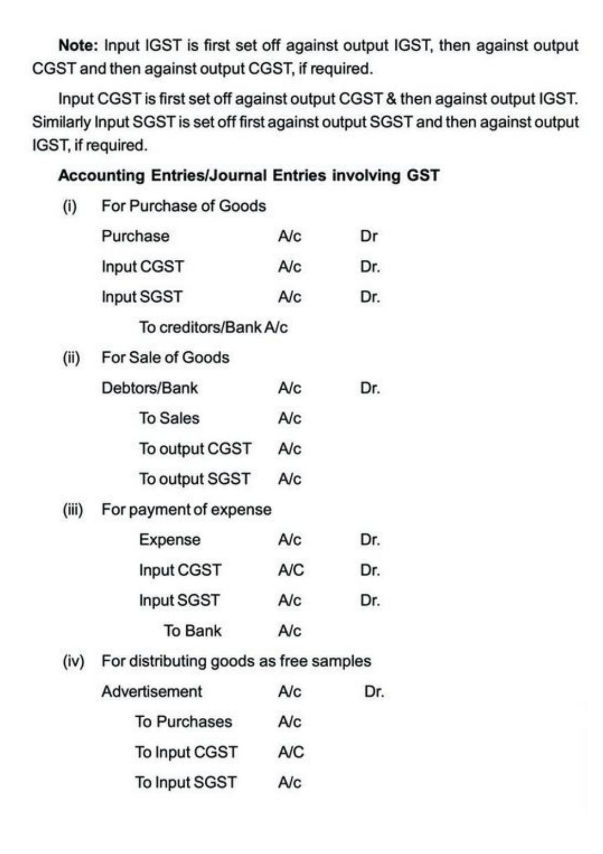 Class 11 Notes, Question & Practice Paper - Accountancy (Topic 3 : Recording of Transactions) - Page 29