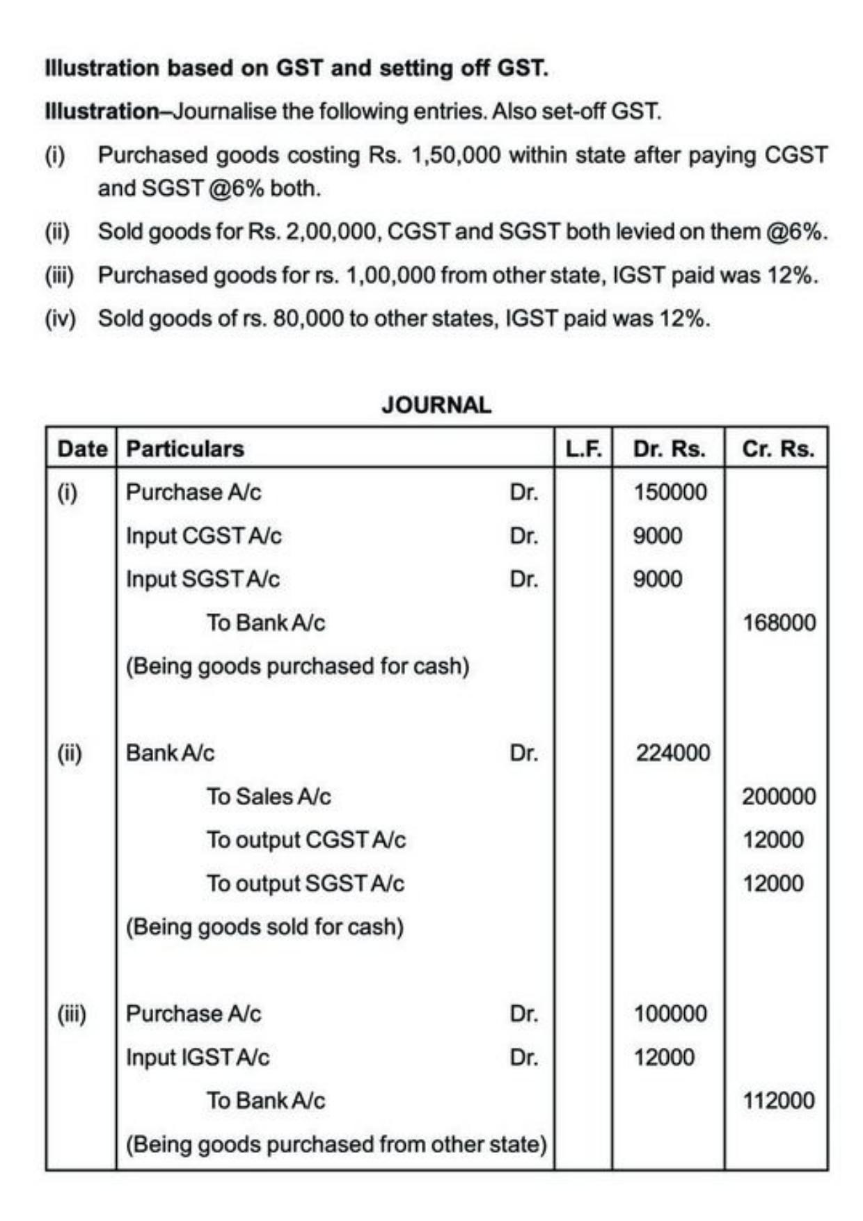 Class 11 Notes, Question & Practice Paper - Accountancy (Topic 3 : Recording of Transactions) - Page 34