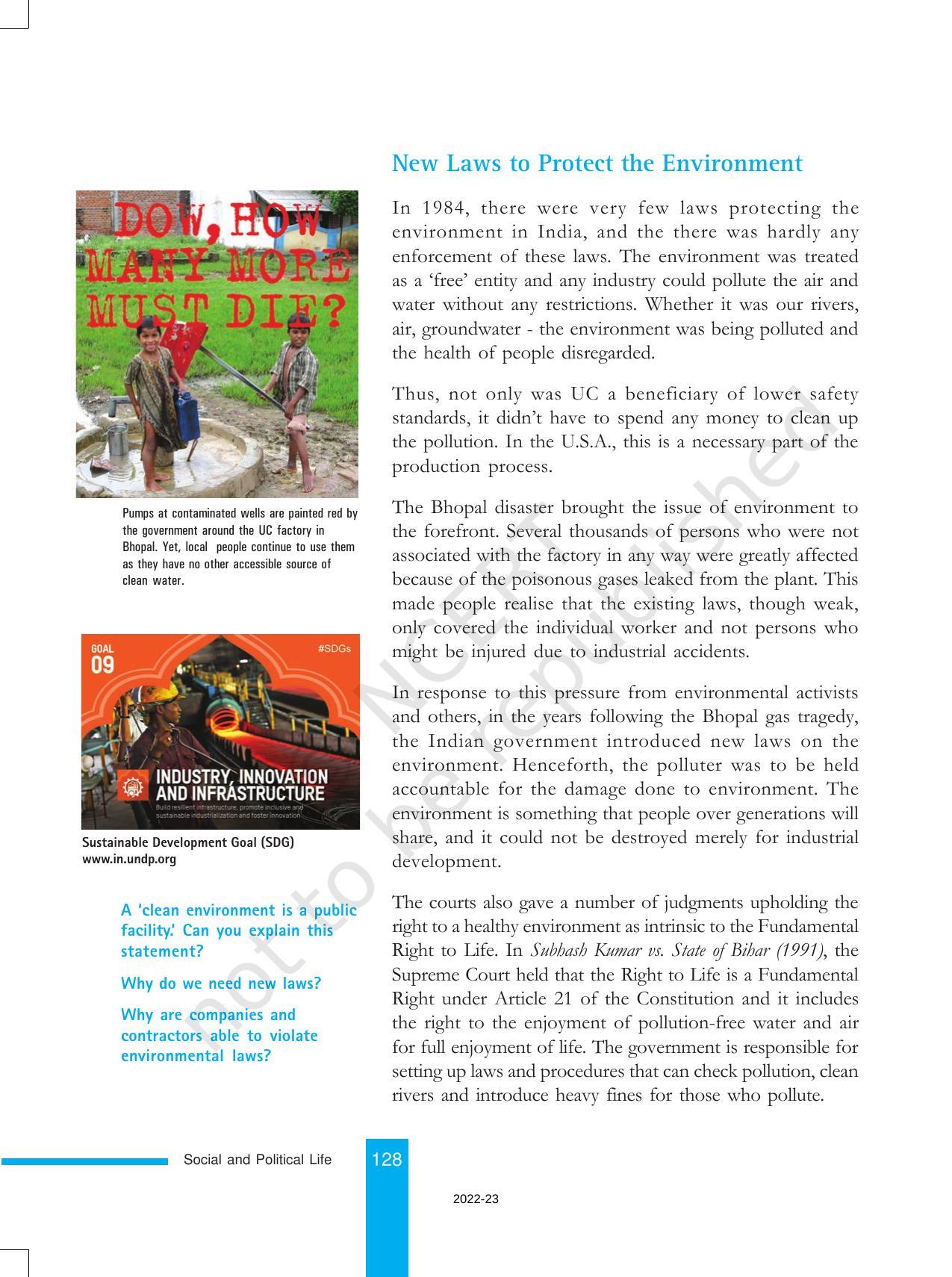 NCERT Book for Class 8 Civics Chapter 10 Law and Social Justice - Page 9