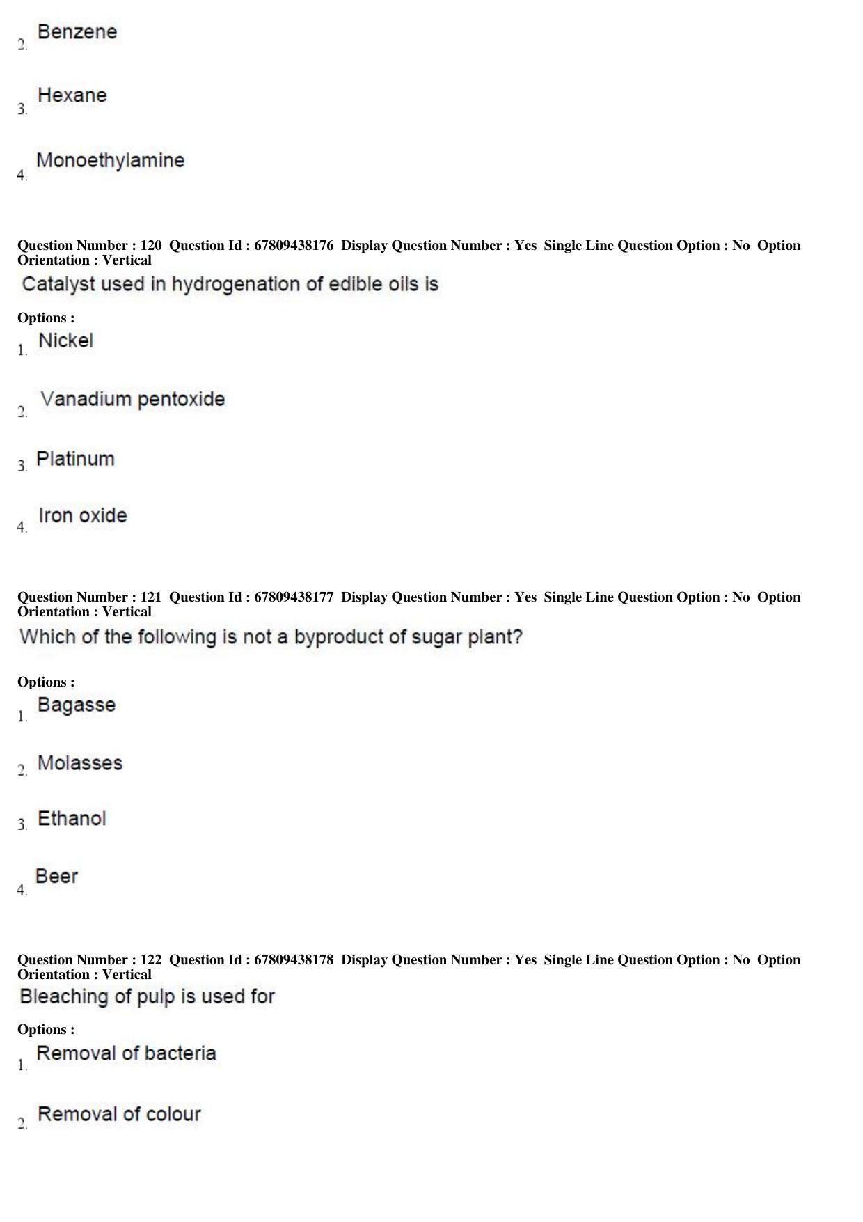 AP ECET 2019 - Chemical Engineering Question Paper With Preliminary Keys Shift1 - Page 42