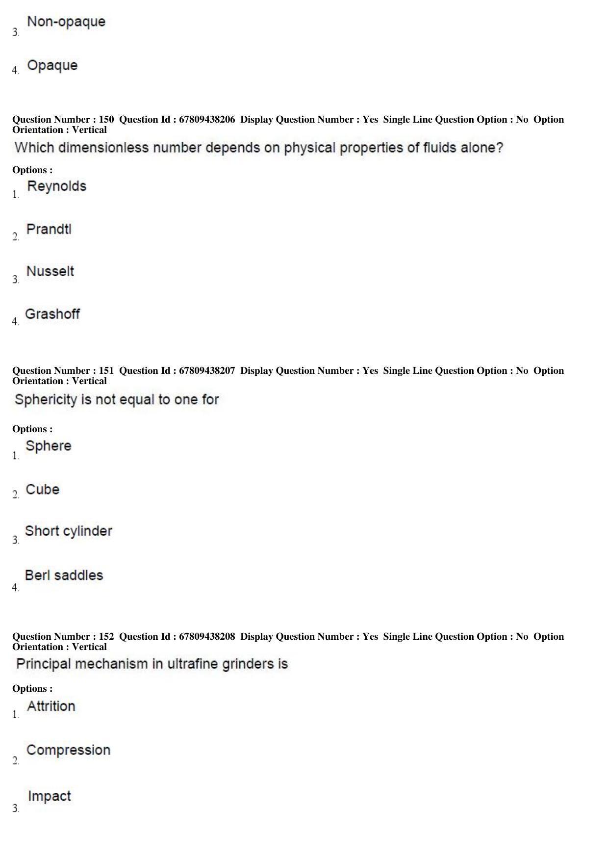 AP ECET 2019 - Chemical Engineering Question Paper With Preliminary Keys Shift1 - Page 52