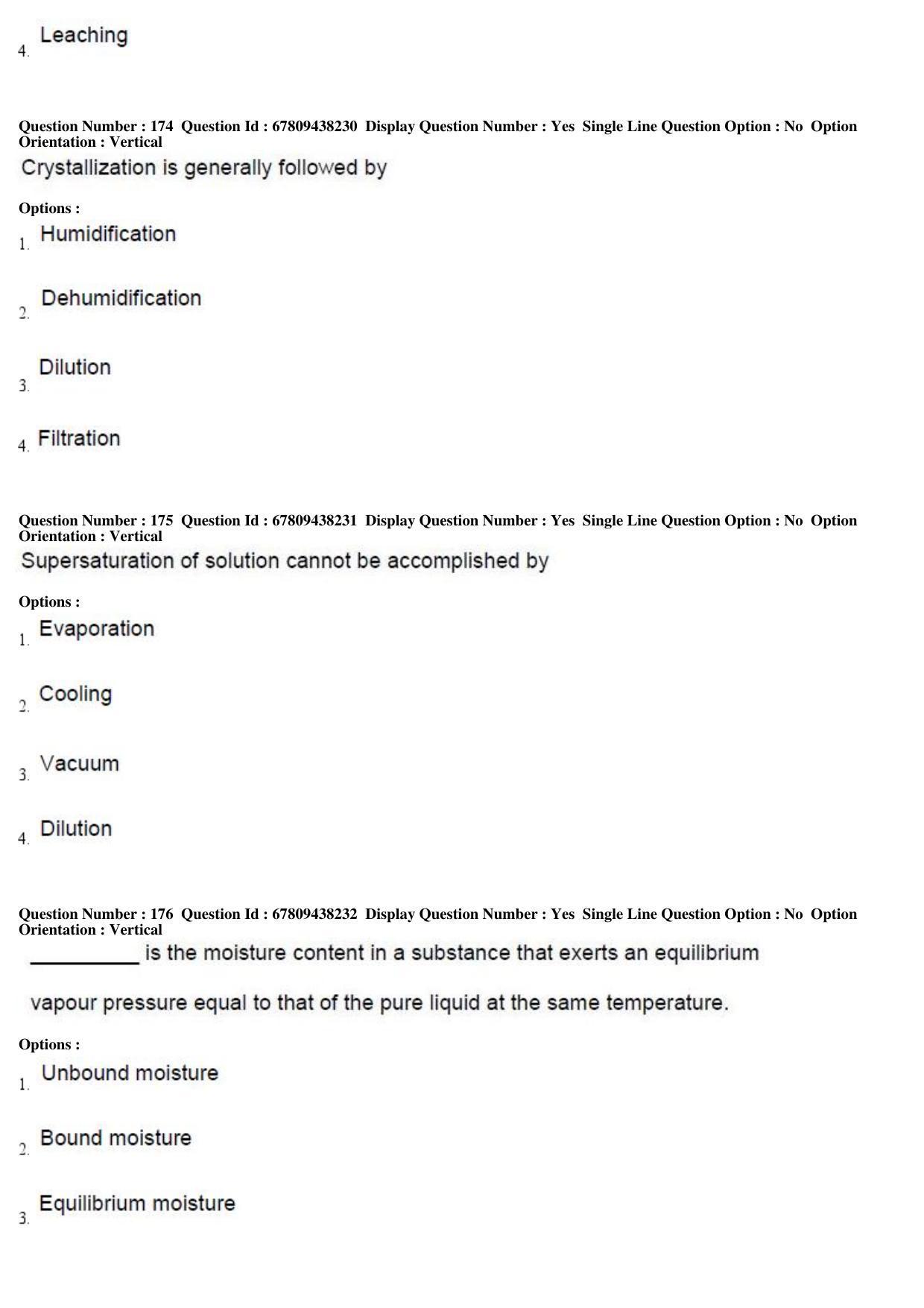 AP ECET 2019 - Chemical Engineering Question Paper With Preliminary Keys Shift1 - Page 60