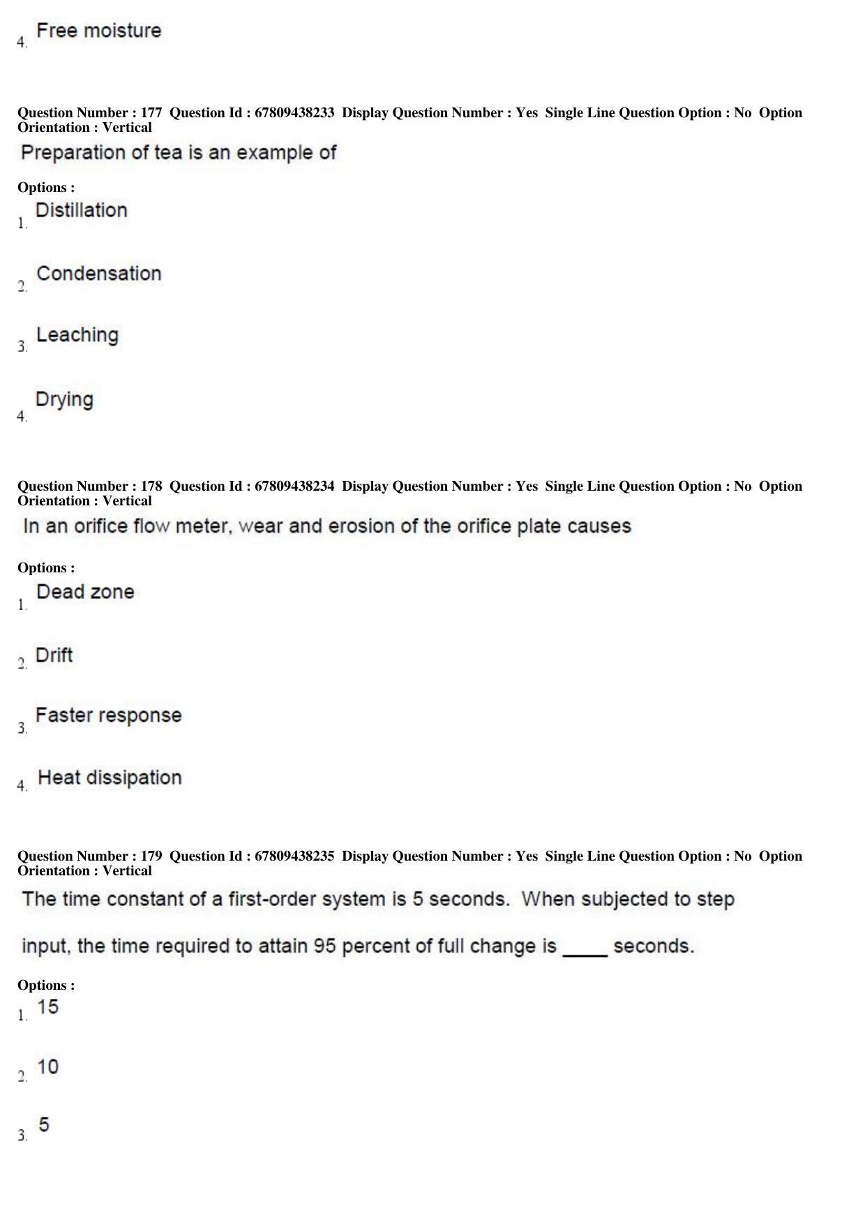 AP ECET 2019 - Chemical Engineering Question Paper With Preliminary Keys Shift1 - Page 61